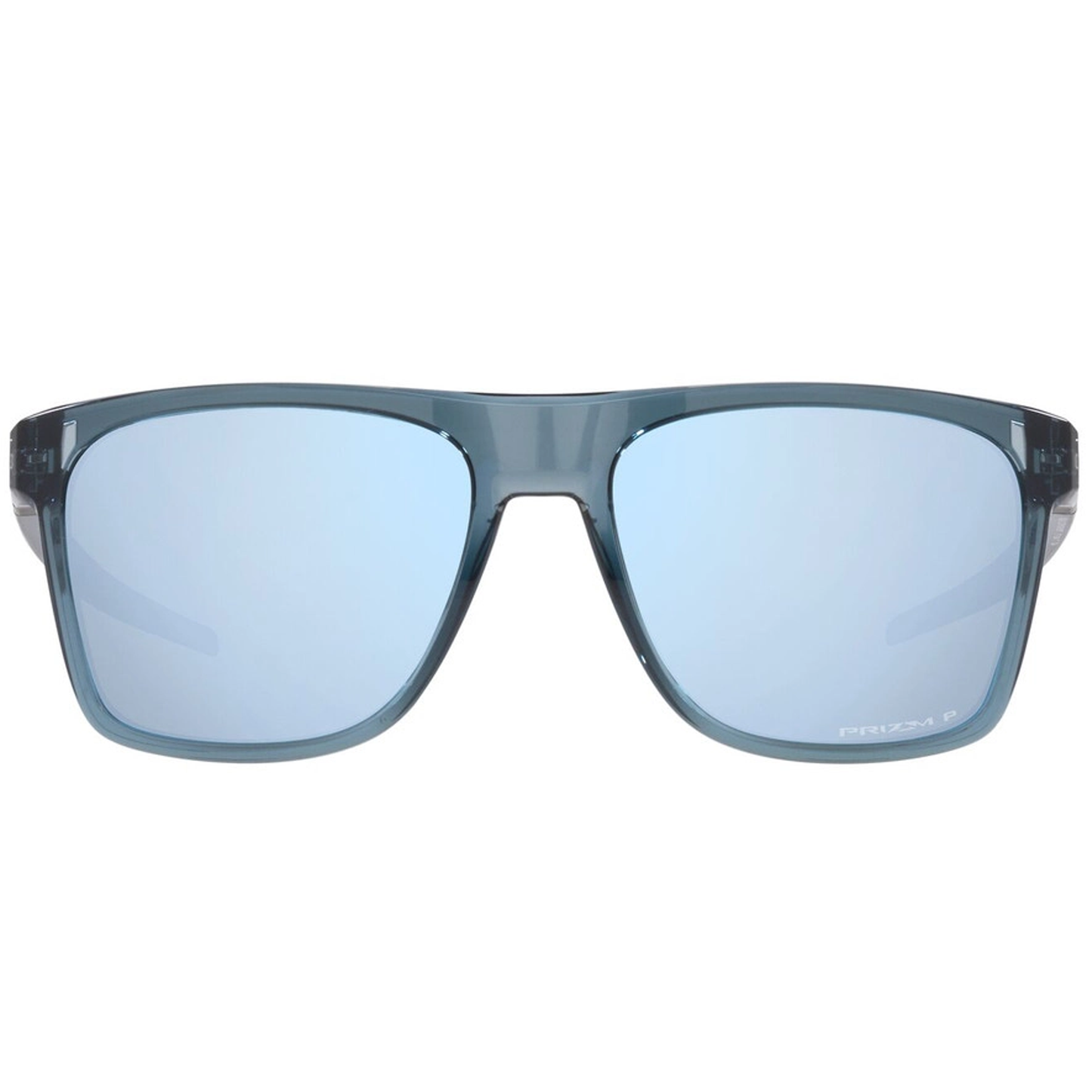 Oakley Leffingwell Sunglasses (Crystal Black) Prizm Deep Water Polarized Lens