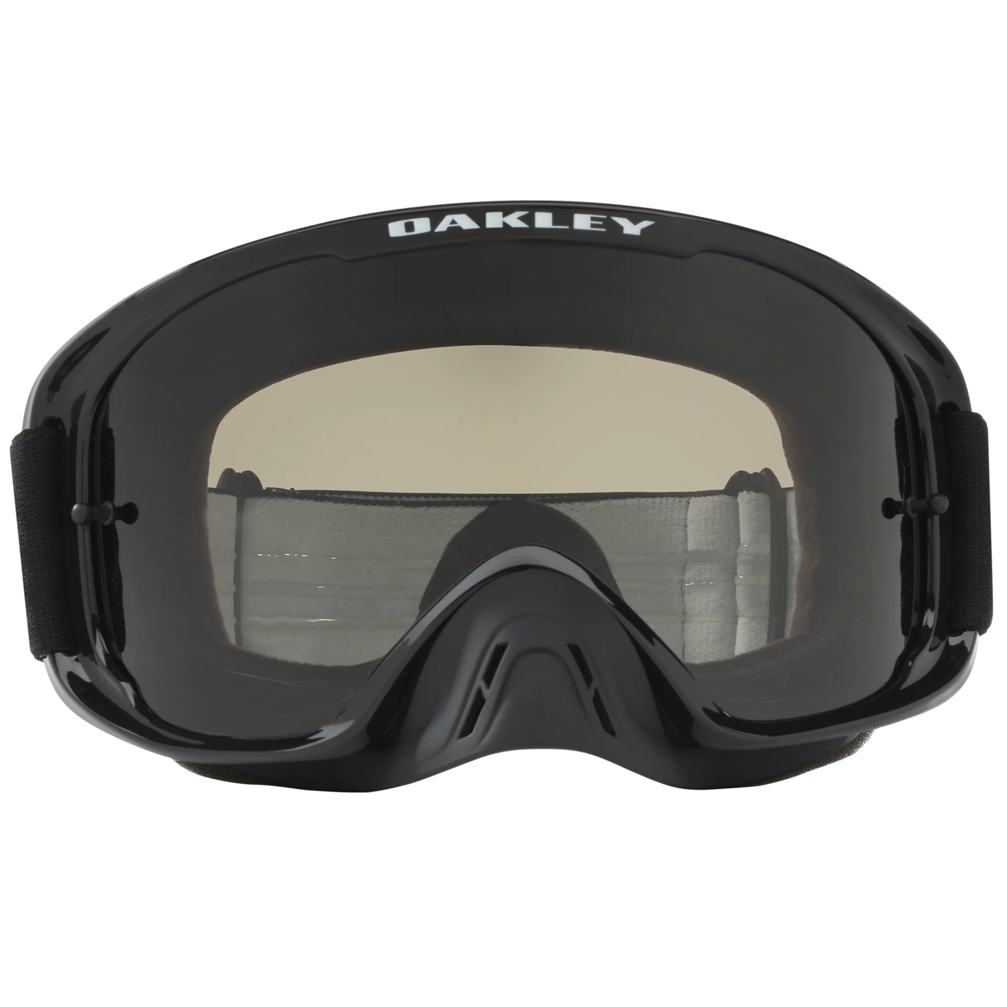 Oakley O Frame 2.0 Pro MX Goggles (Jet Black) Dark Grey Lens