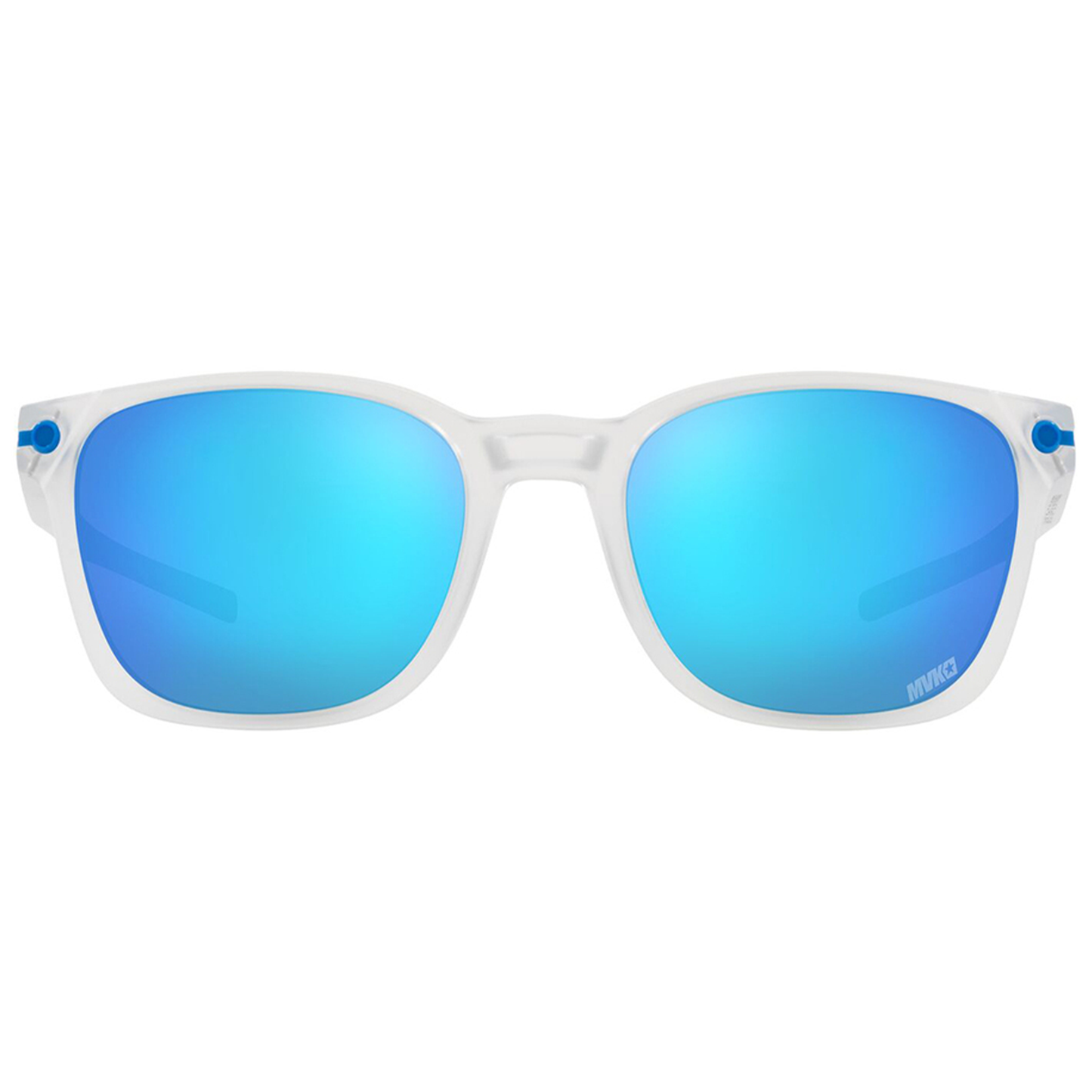Oakley Ojector Sunglasses (Maverick Vinales Matte Clear) Prizm Sapphire Lens