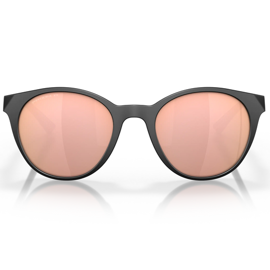 Oakley Spindrift Sunglasses (Matte Black) Prizm Rose Gold Polarized Lens