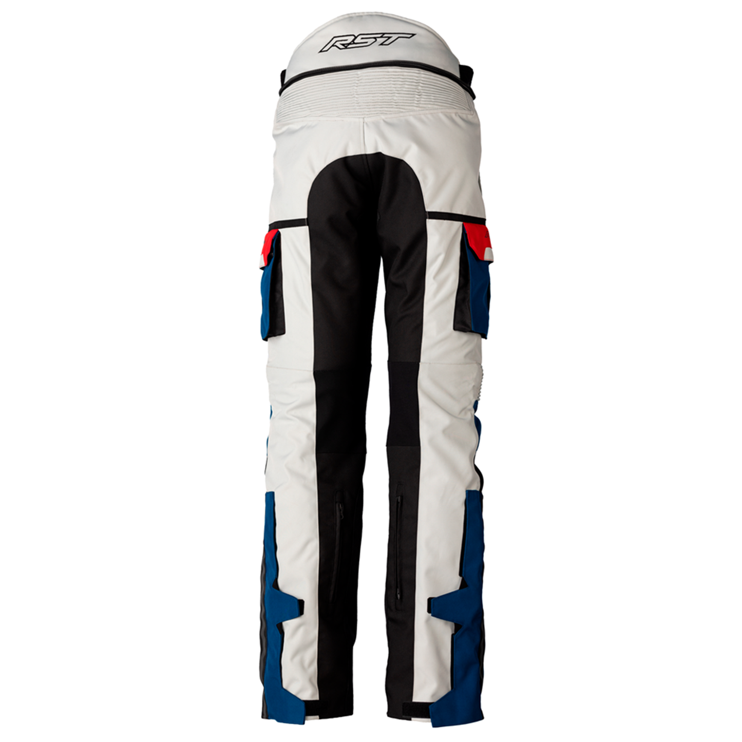 RST RST Adventure-Xtreme Men's (CE) Textile Jean - Ice/Red/Blue (3031) - Side View