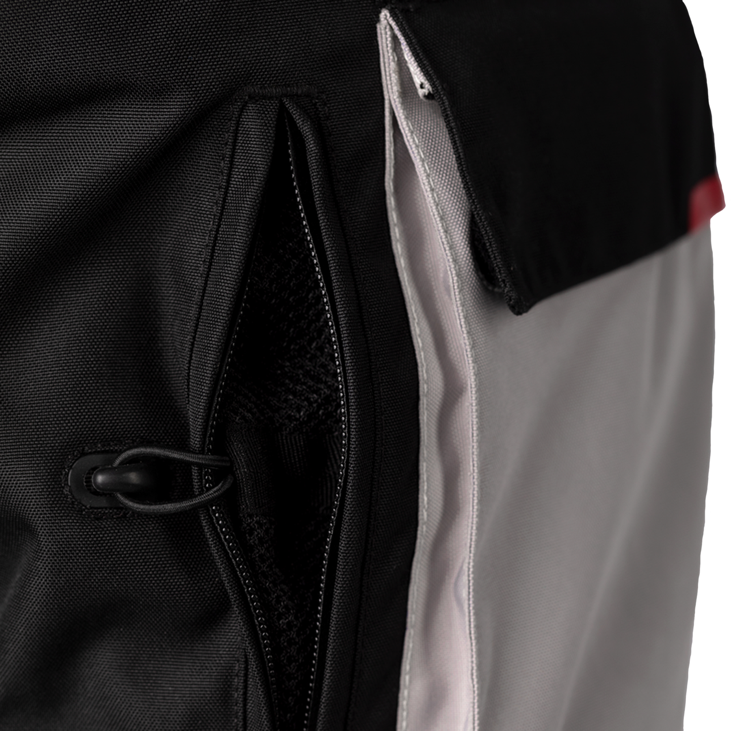 RST Endurance Men's Textile Jeans - Black/Silver/Red