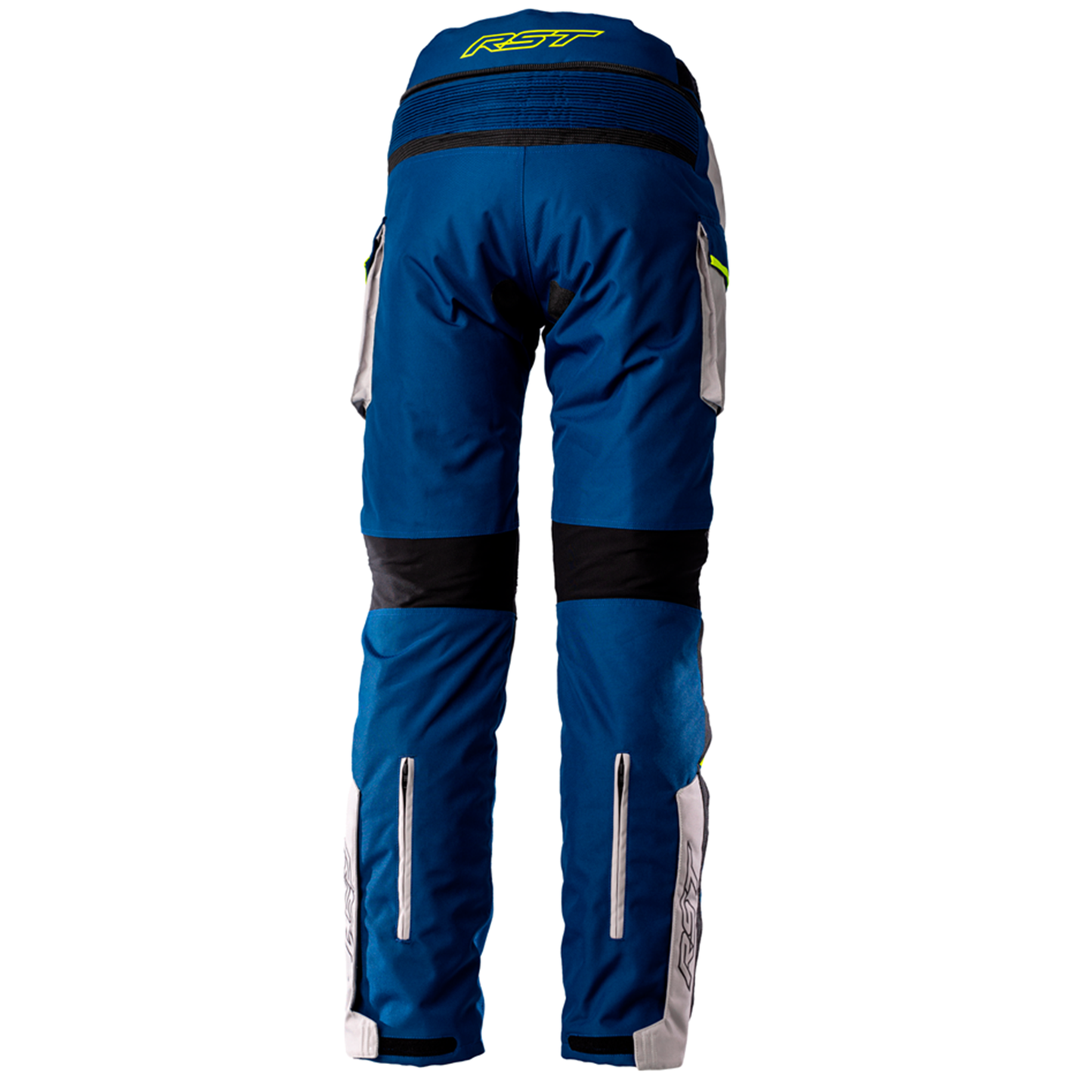 RST RST Endurance Men's Textile Jeans - Blue/Silver/Yellow - Side View