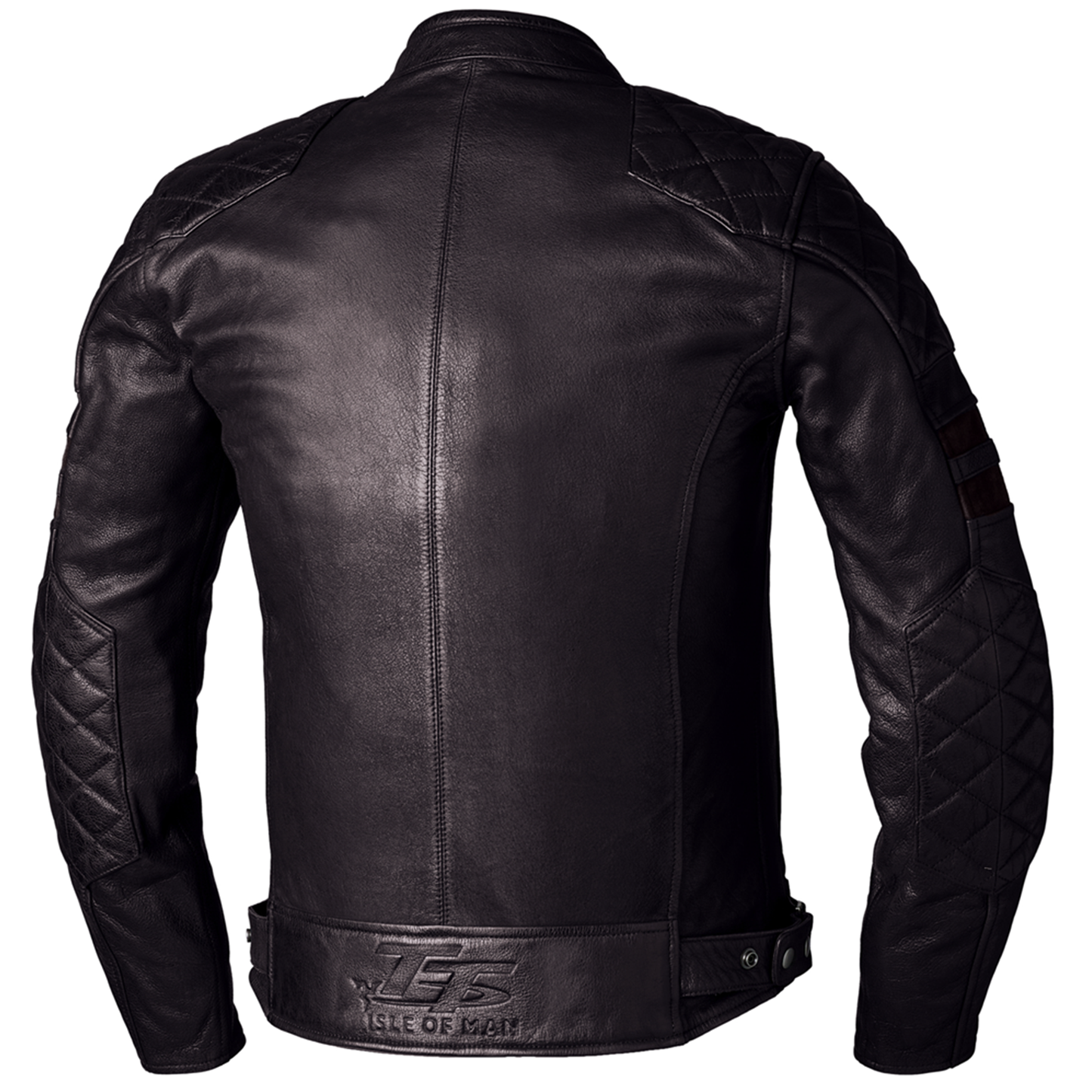 RST RST IOM TT Hillberry 2 (CE) Leather Jacket - Brown - Side View