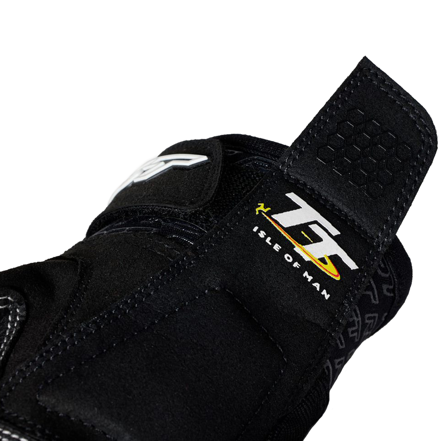 RST RST IOM TT Team Evo (CE) Men's Gloves - Black/White - Interior View