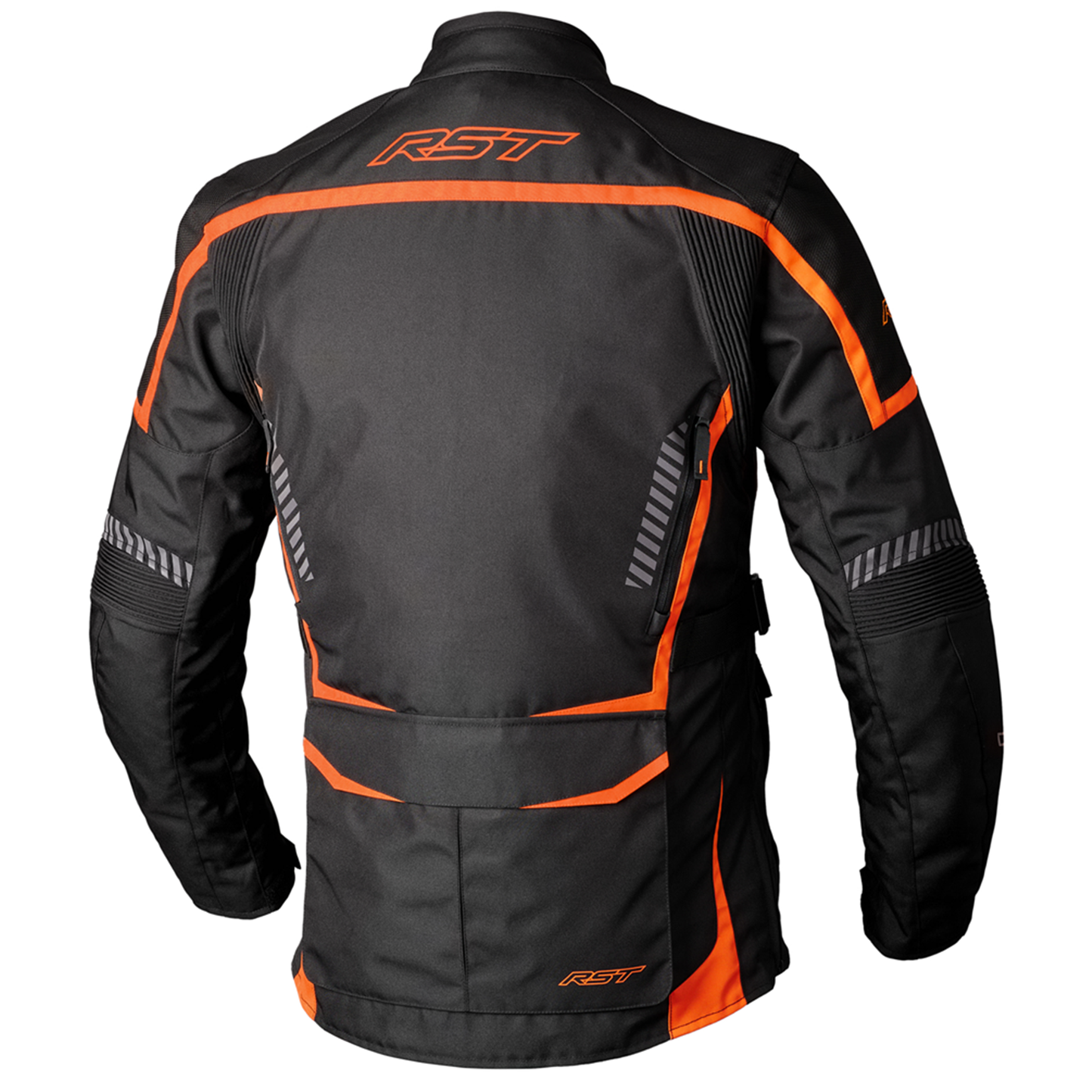 RST RST Maverick Evo (CE) Men's Textile Jacket - Black/Orange - Side View