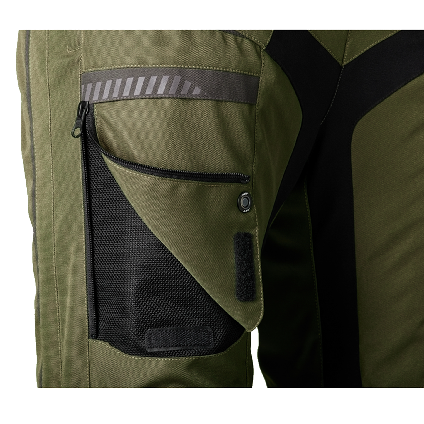 RST RST Maverick Evo (CE) Men's Textile Regular Jeans - Khaki/Grey - Interior View