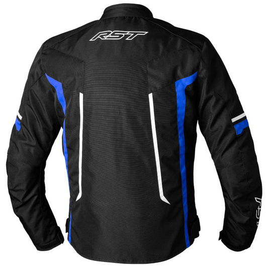 RST Pilot Evo (CE) Men's Textile Jacket - Black/Blue/White