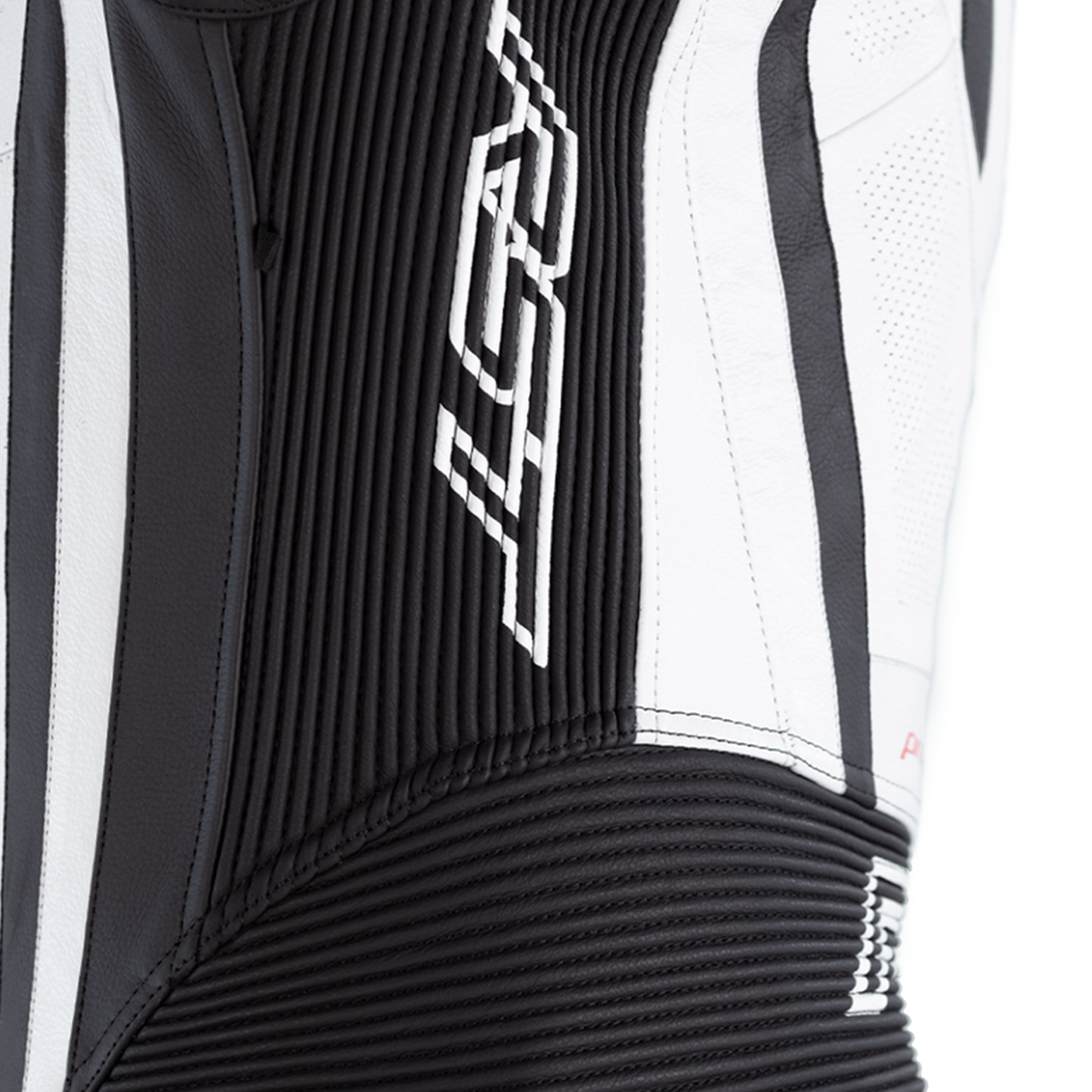 RST Pro Series Evo Airbag Men's Leather Suit - White/Black/White