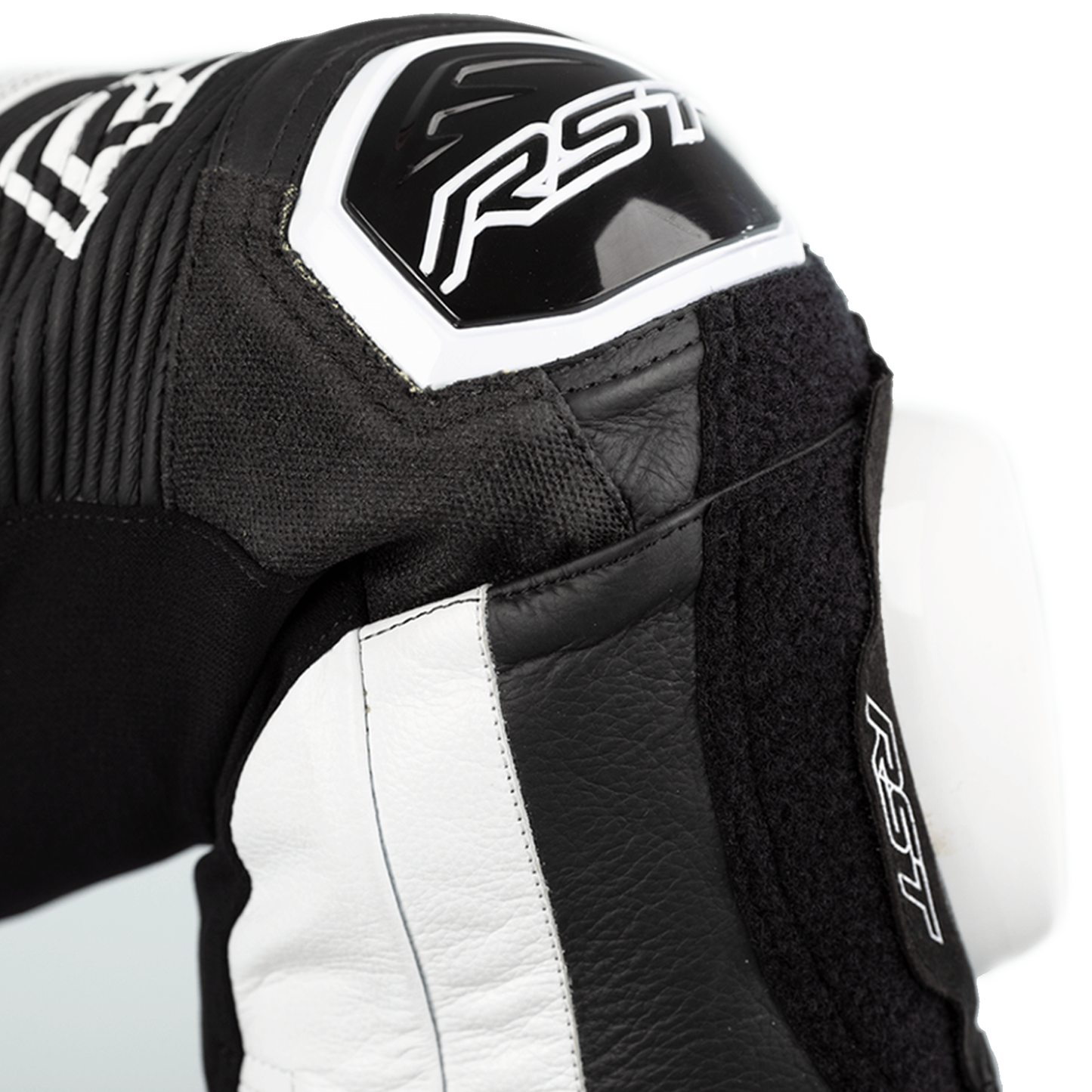 RST Pro Series Evo Airbag Men's Leather Suit - White/Black/White