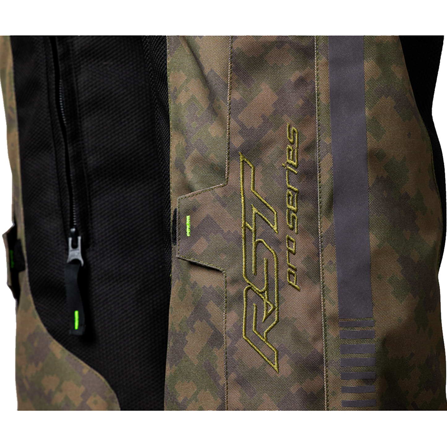 RST RST Ranger (CE) Men's Textile Jean - Regular - Digi Green - Interior View