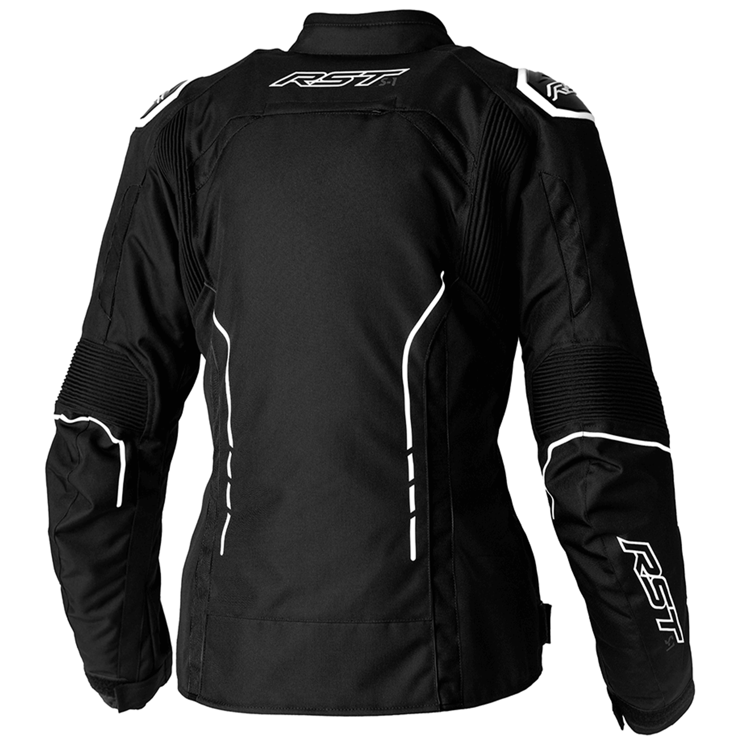 RST S1 CE Ladies Textile Jacket - Black/White