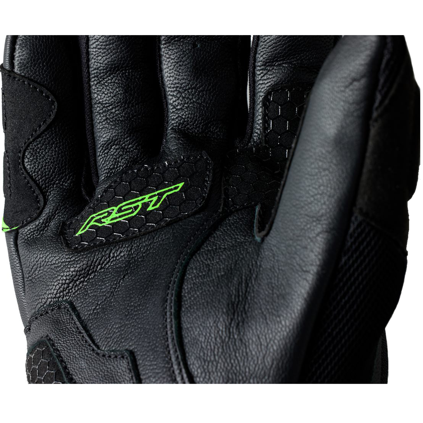 RST RST S1 Mesh (CE) Gloves - Black/Neon Green - Interior View