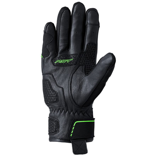 RST S1 Mesh (CE) Gloves - Black/Neon Green