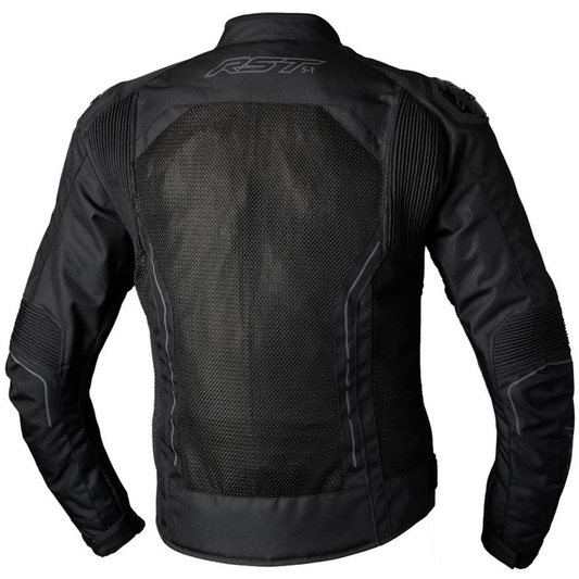 RST S1 Mesh (CE) Men's Textile Jacket - Black/Black (3117)