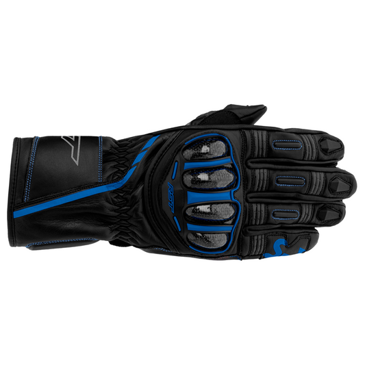 RST S1 CE Men's Gloves - Black/Grey/Neon Blue (3033)