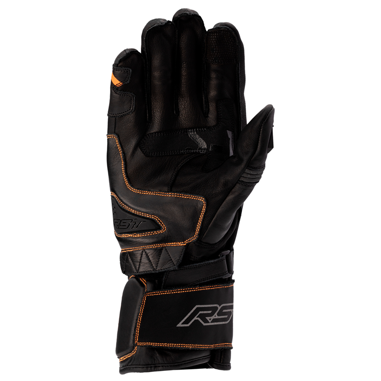 RST RST S1 CE Men's Gloves - Black/Grey/Neon Orange (3033) - Side View