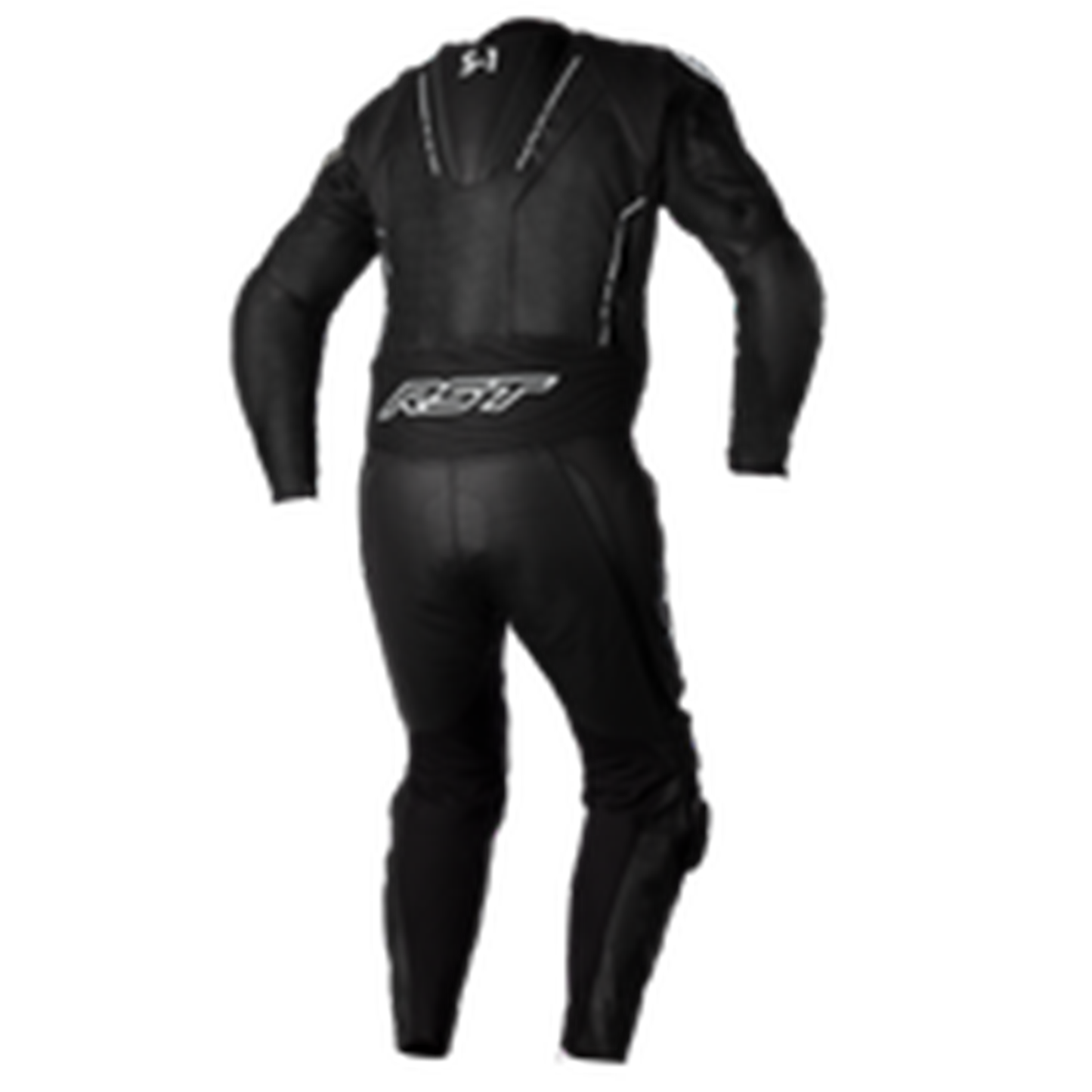 RST S1 CE Men's One Piece Leather Suit - Black/White
