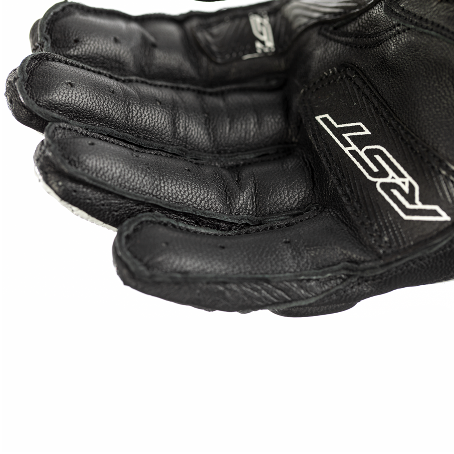 RST Stunt 3 III Ladies Leather Riding Gloves - CE Approved - White