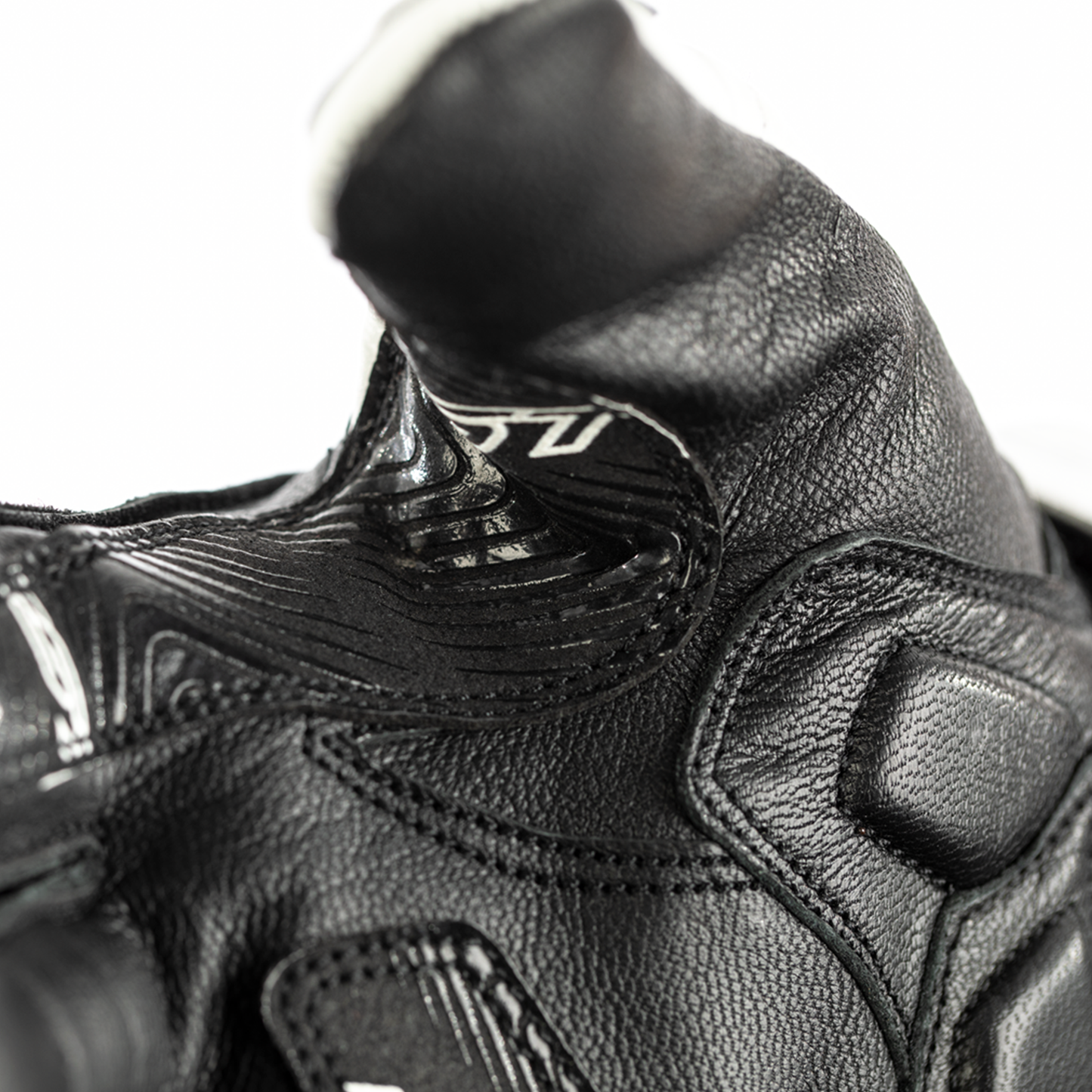 RST Stunt 3 III Ladies Leather Riding Gloves - CE Approved - White