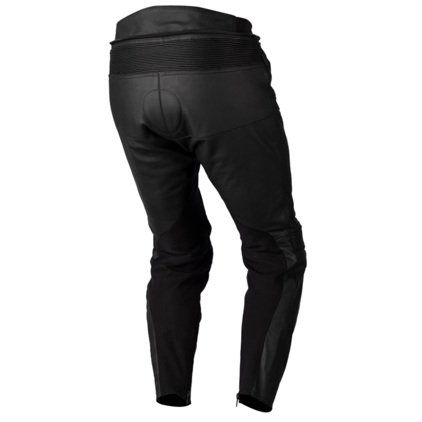 RST Tour 1 (CE) Men's Leather Short Leg Jean - Black