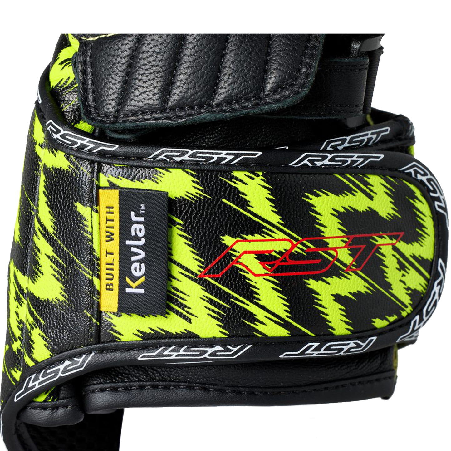 RST RST Tractech Evo 4 (CE) Gloves - Dazzle Yellow - Interior View