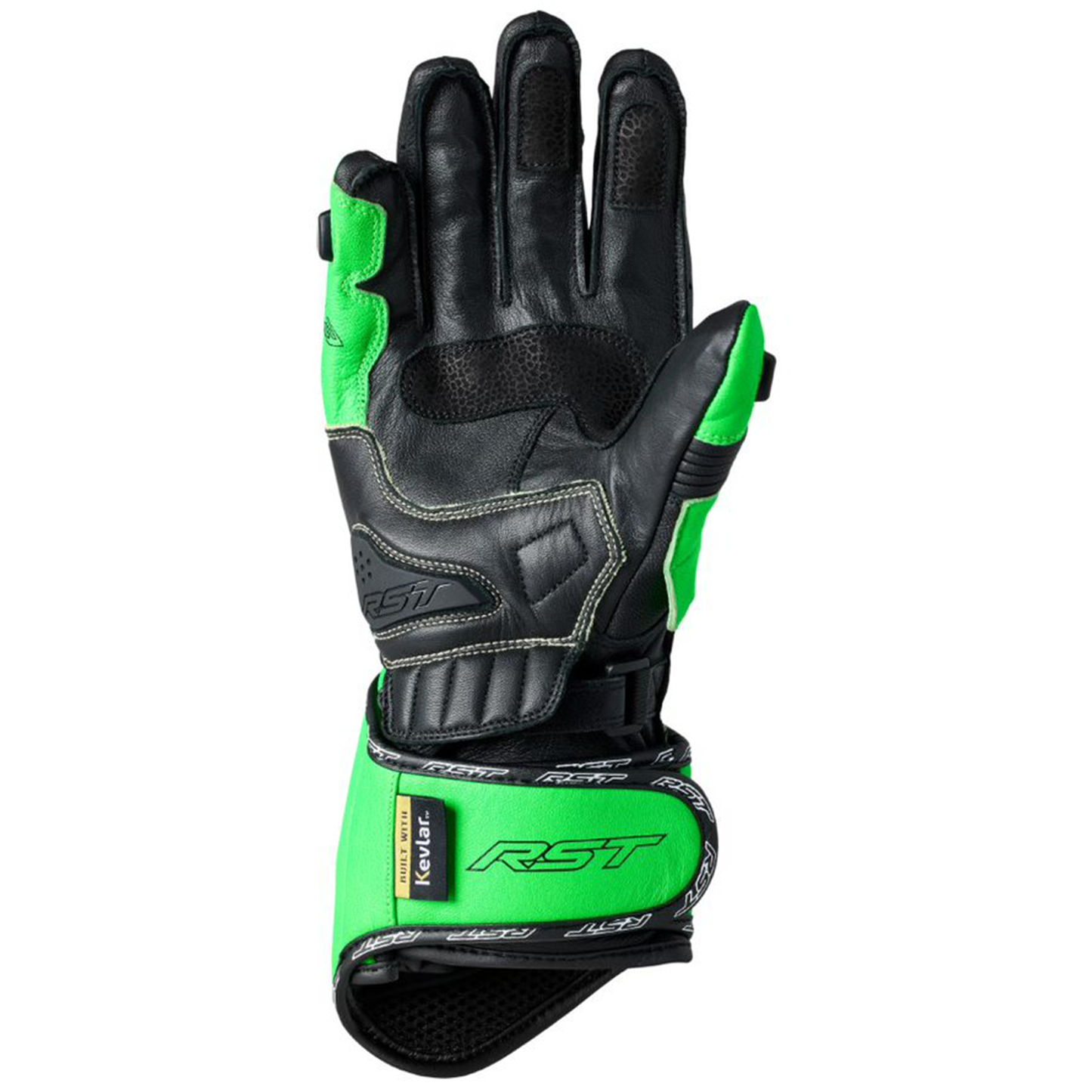RST Tractech Evo 4 (CE) Gloves - Neon Green/Black