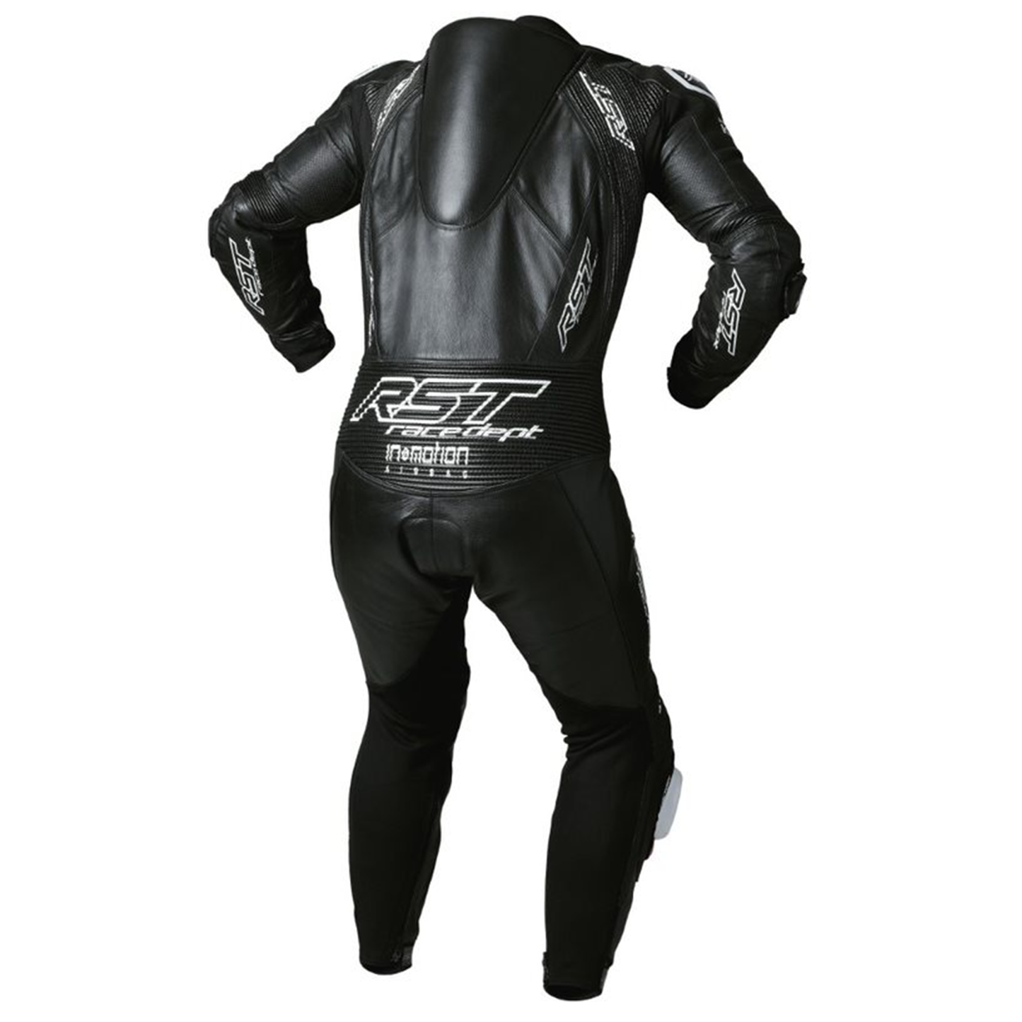 RST V4.1 Evo Kangaroo Airbag Men's Leather Suit - Black