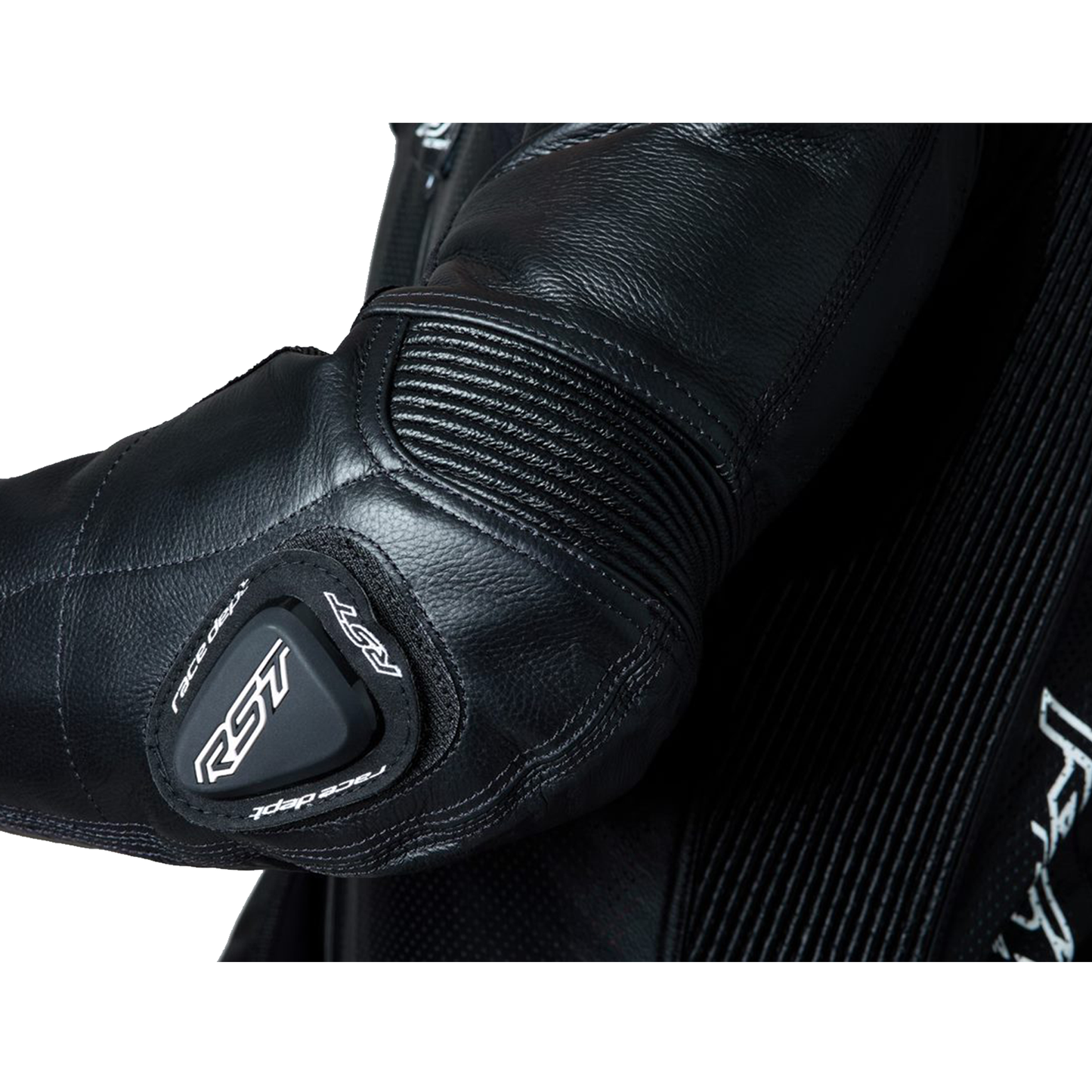 RST V4.1 Evo Kangaroo Airbag Men's Leather Suit - Black