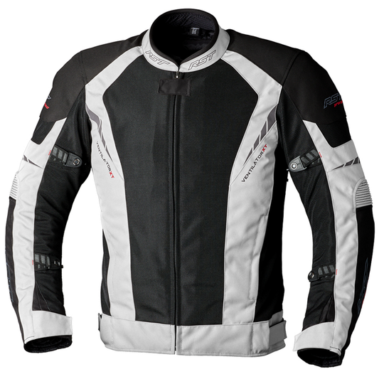 RST Ventilator XT Men's Textile Jacket - Silver/Black