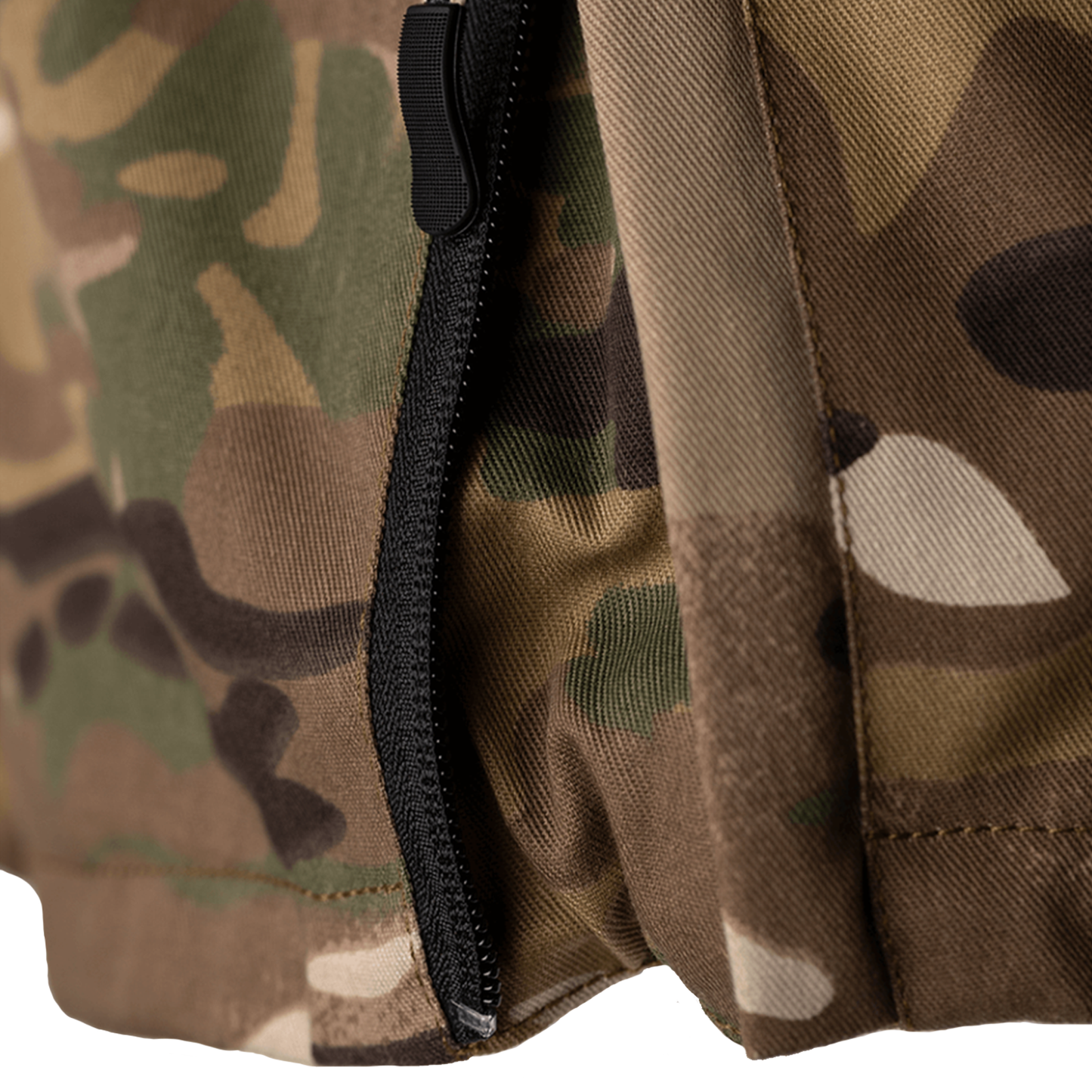 RST RST X Kevlar® Loadout 1/4 Zip (CE) Men's Textile Hood - Khaki Camo - Interior View