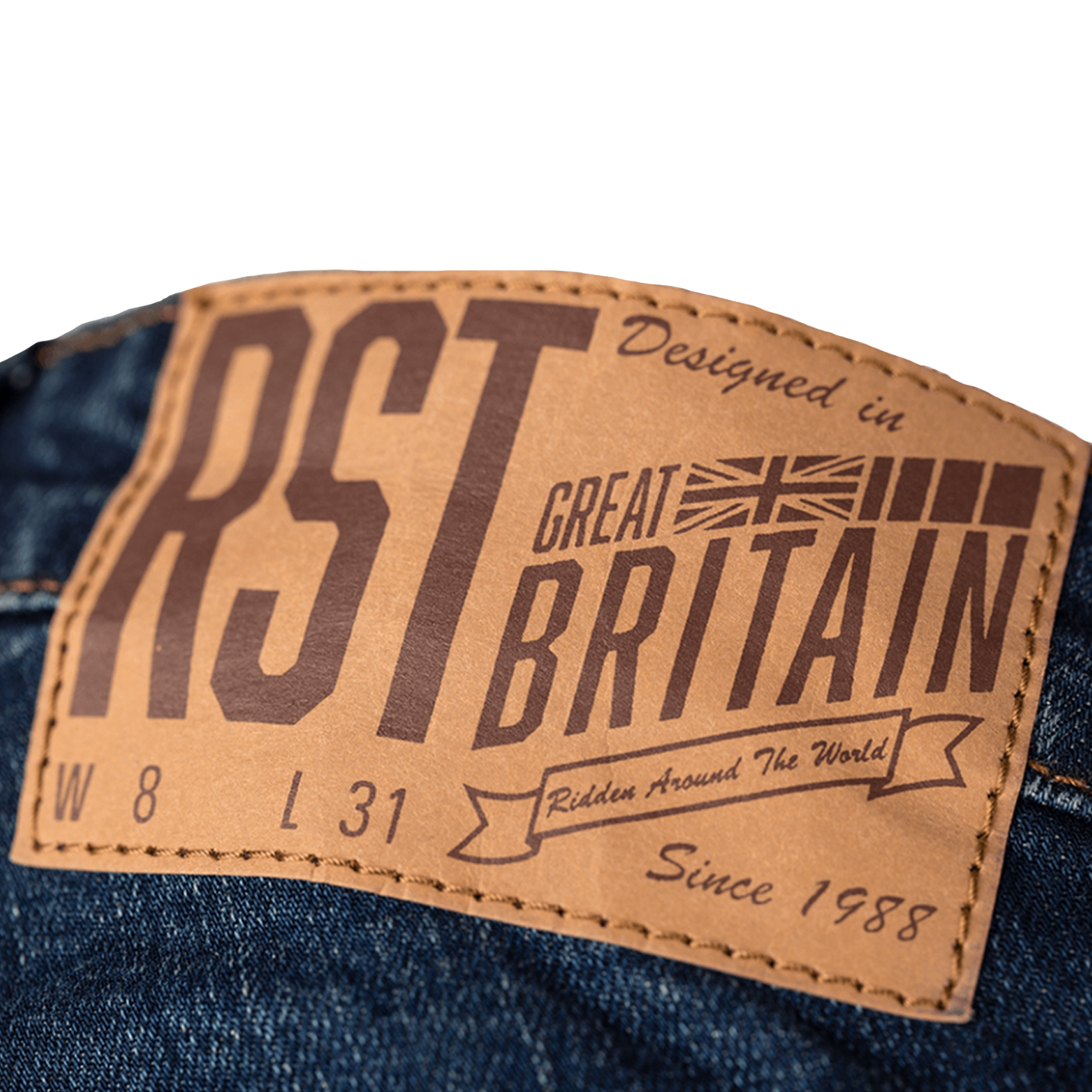 RST X Kevlar® Straight Leg 2 CE Ladies Textile Short Leg Jean Dark Blue