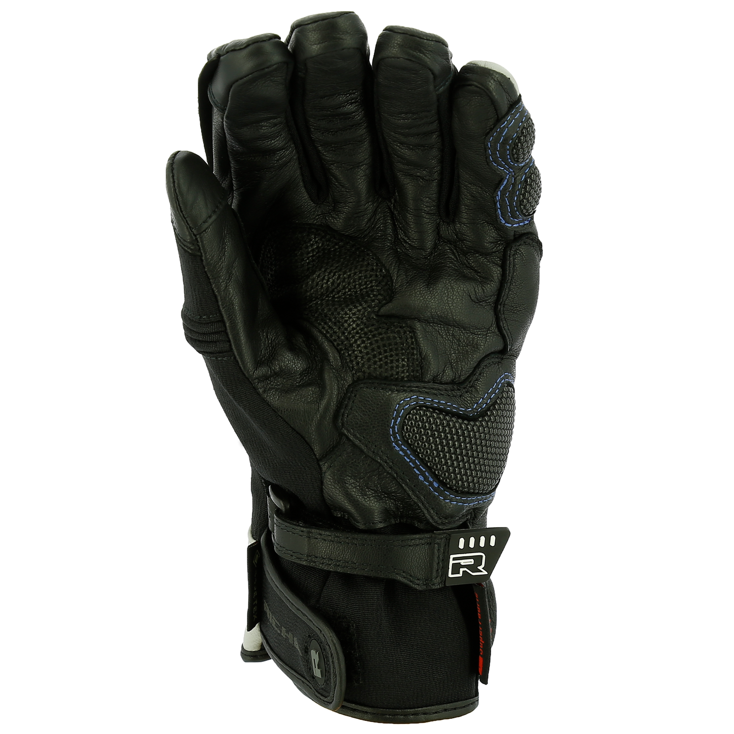 Richa Richa Atlantic Gore-Tex Gloves - Grey/Blue - Side View