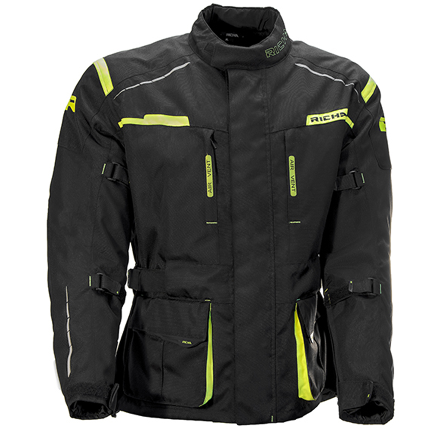 Richa Axel Textile Jacket - Black/Flo