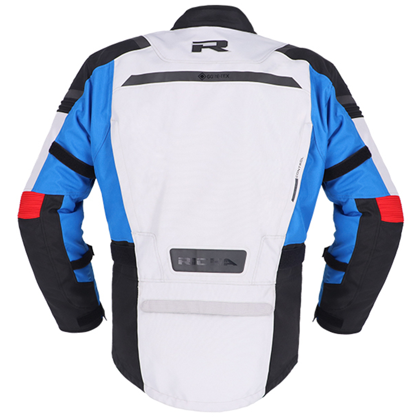 Richa Brutus Gore-Tex Textile Jacket - Grey/Blue/Red