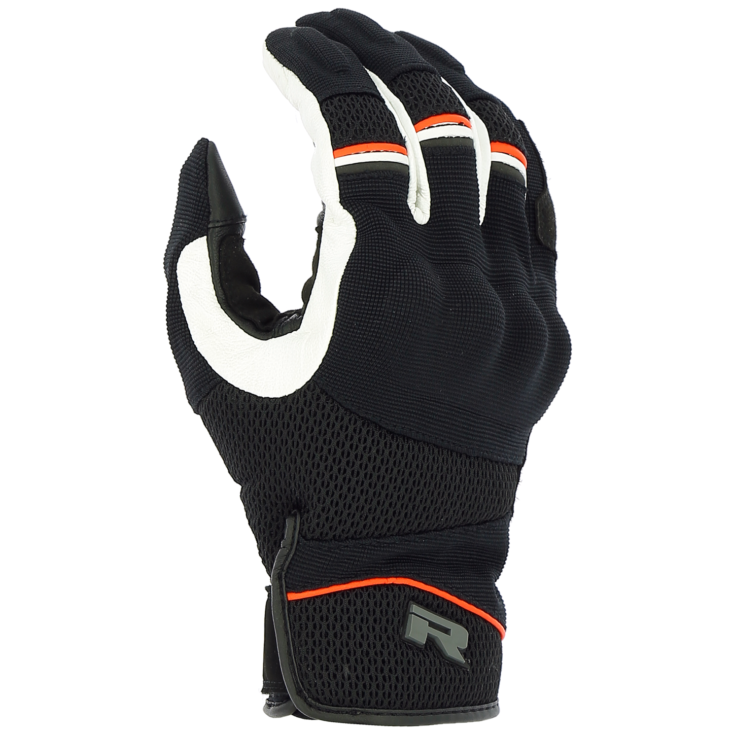 Richa Richa Desert 2 Gloves - Black/White/Red - Rear View