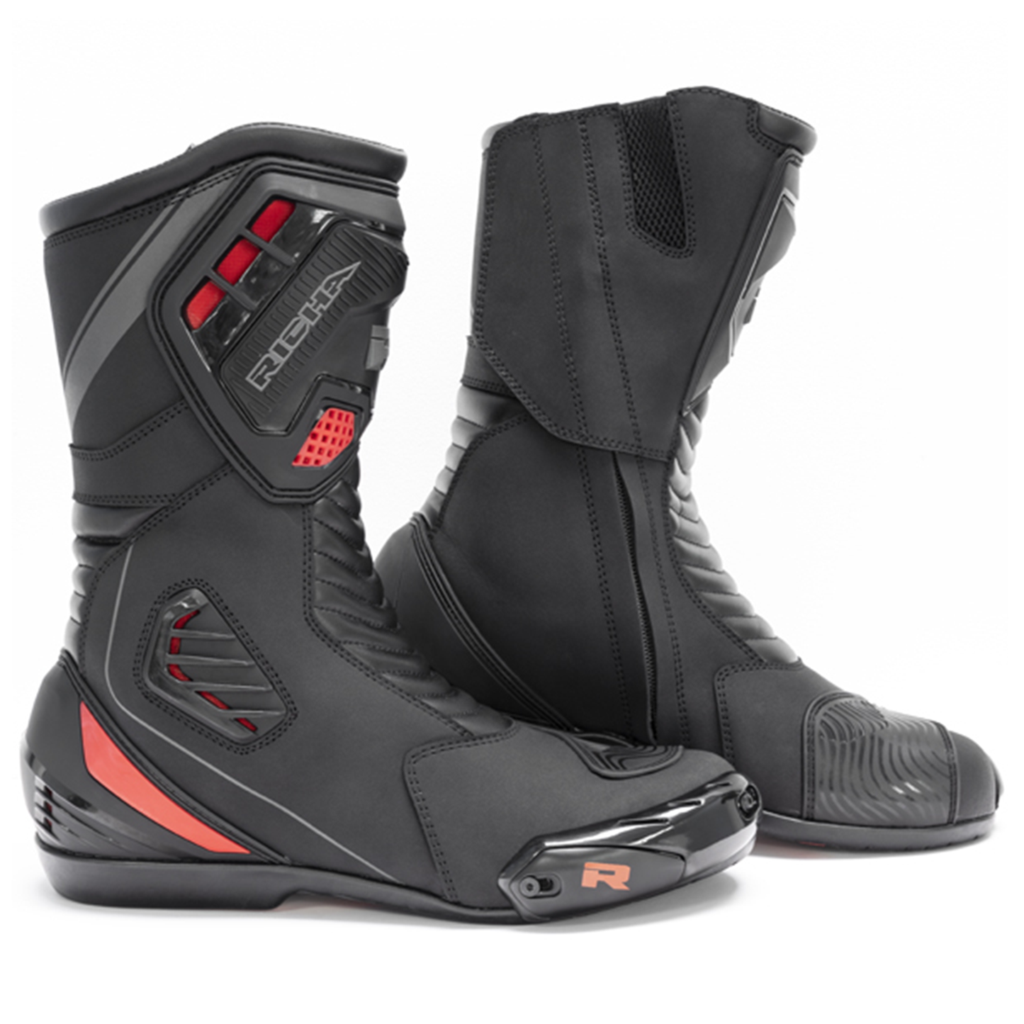Richa Drift Evo Boots - Black/Red/Grey
