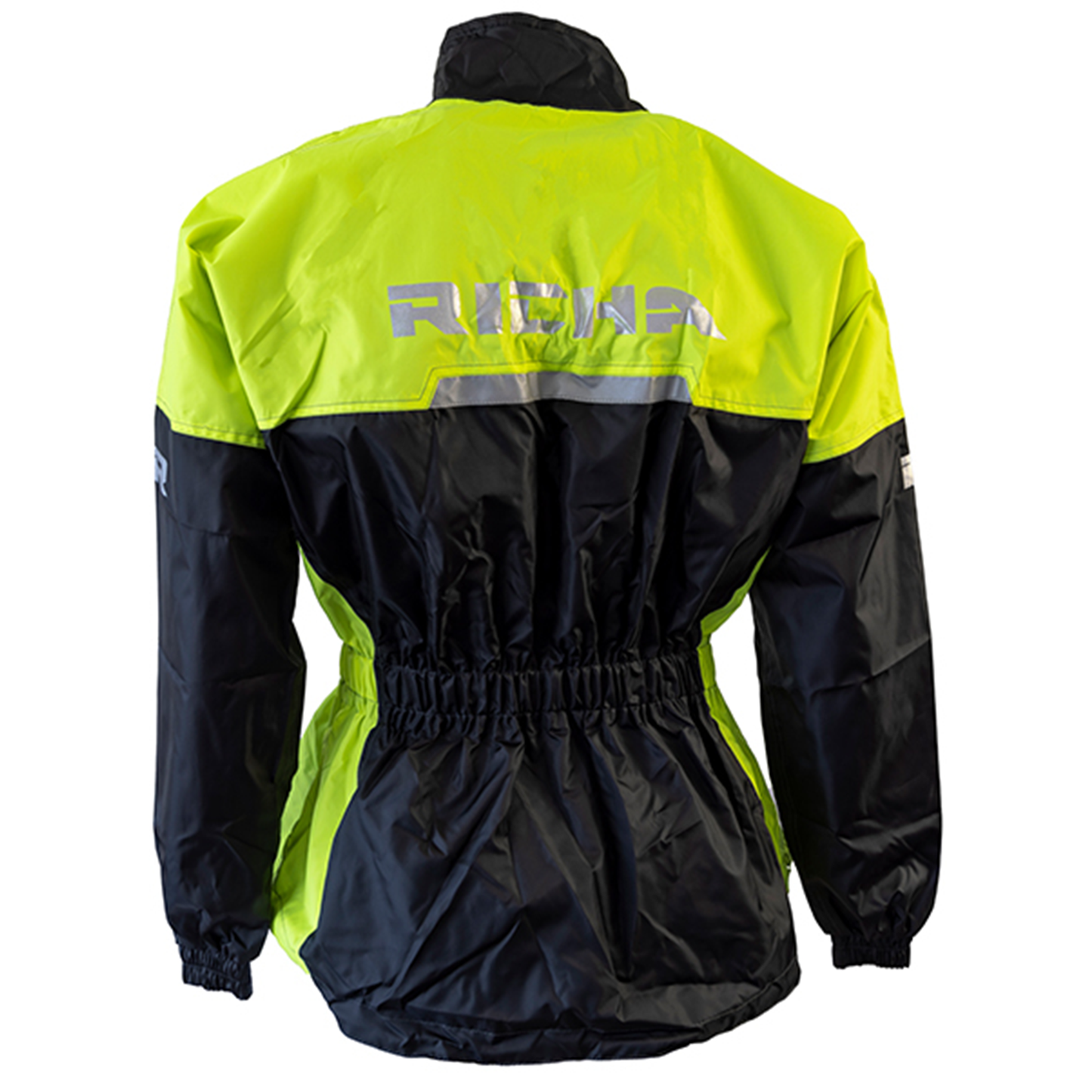 Richa Rain Warrior Jacket - Black/Flo Yellow