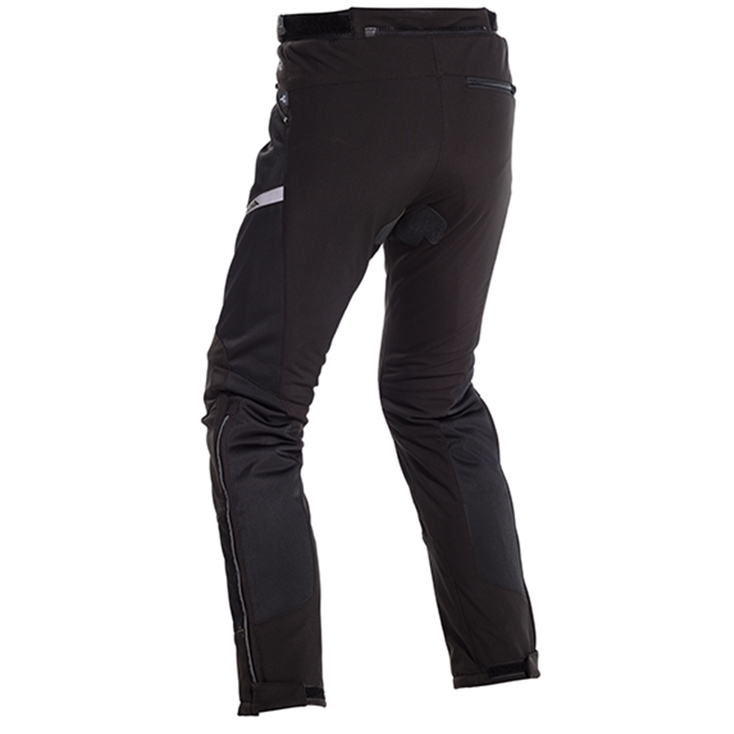 Richa Richa Softshell Mesh Waterproof Short Trousers - Black - Side View