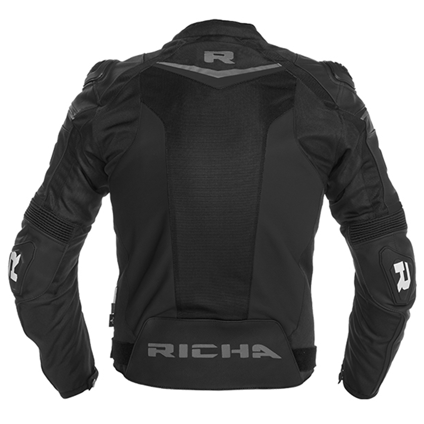 Richa Terminator Leather Jacket - Black