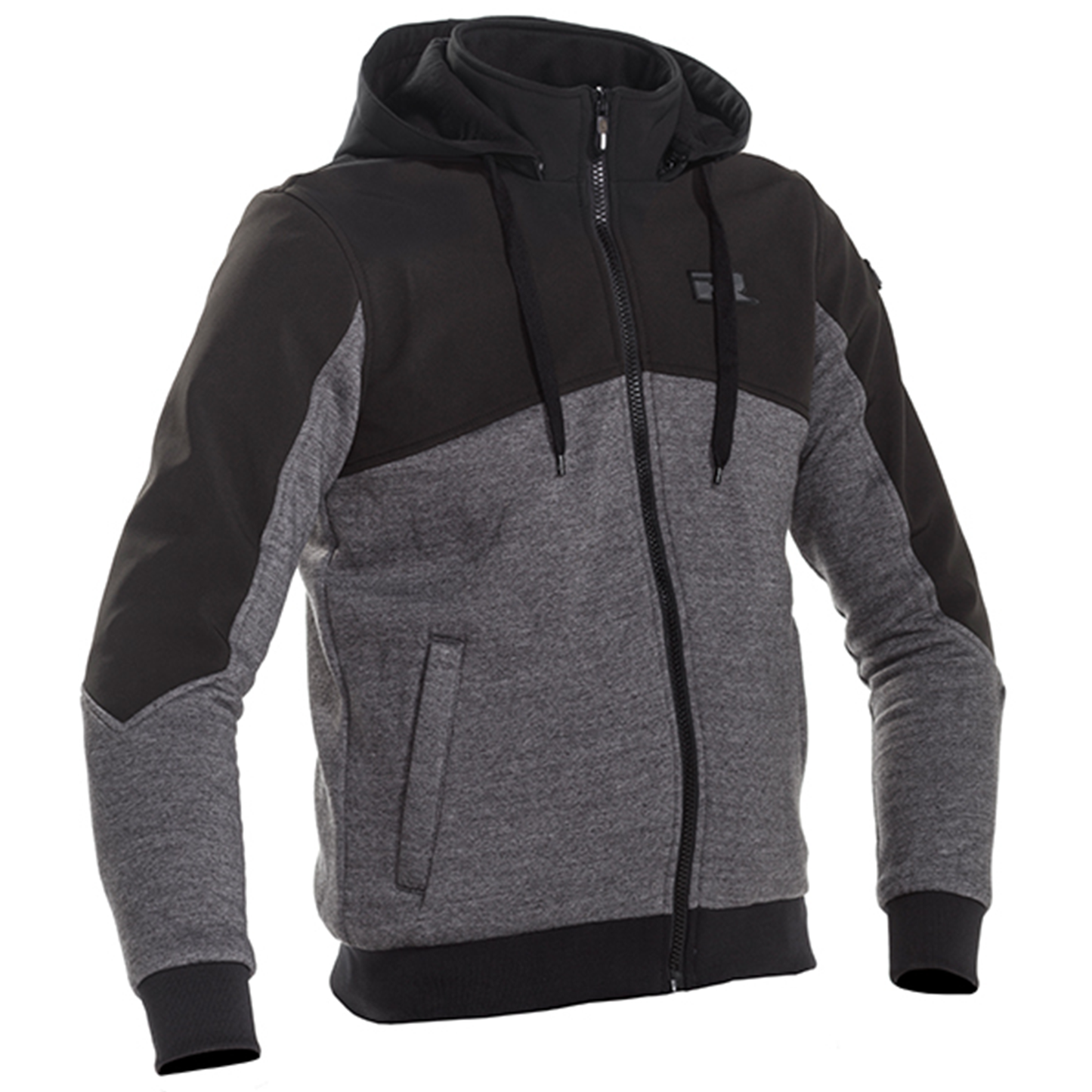 Richa Titan Core Hoodie - Black/Grey