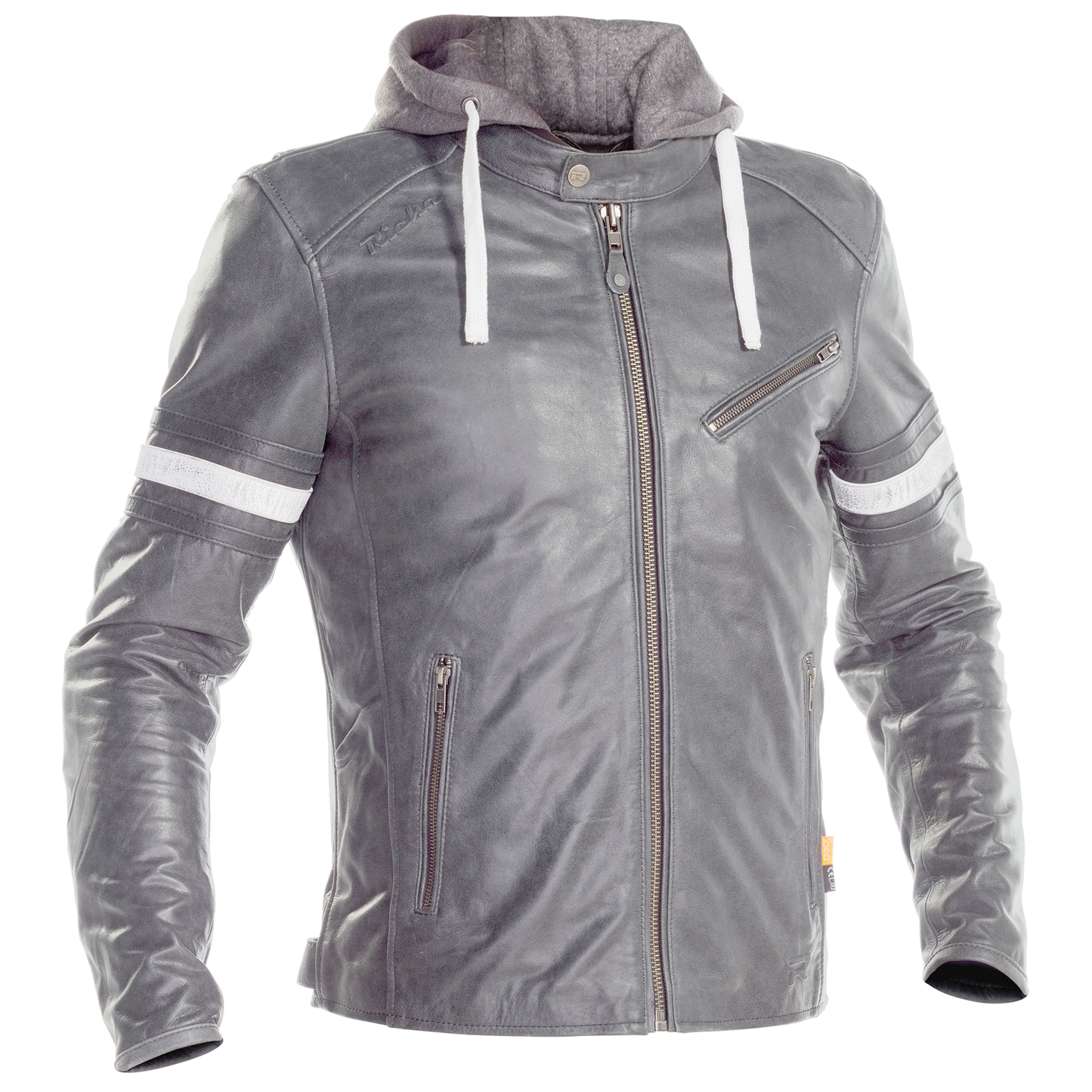 Richa Toulon 2 Leather Jacket - Grey