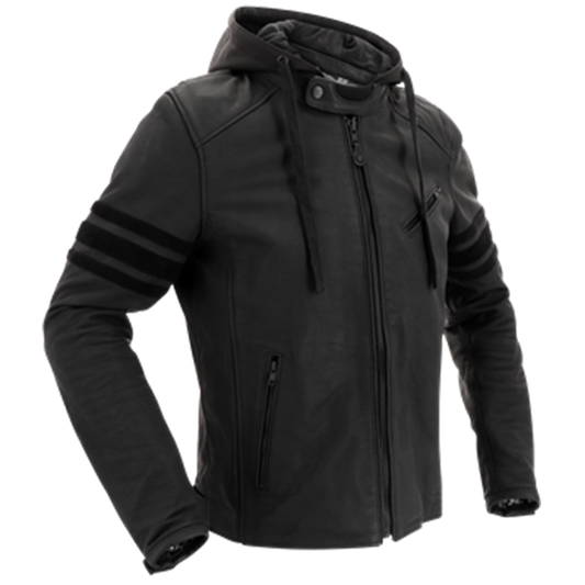 Richa Toulon Black Edition Leather Jacket - Black