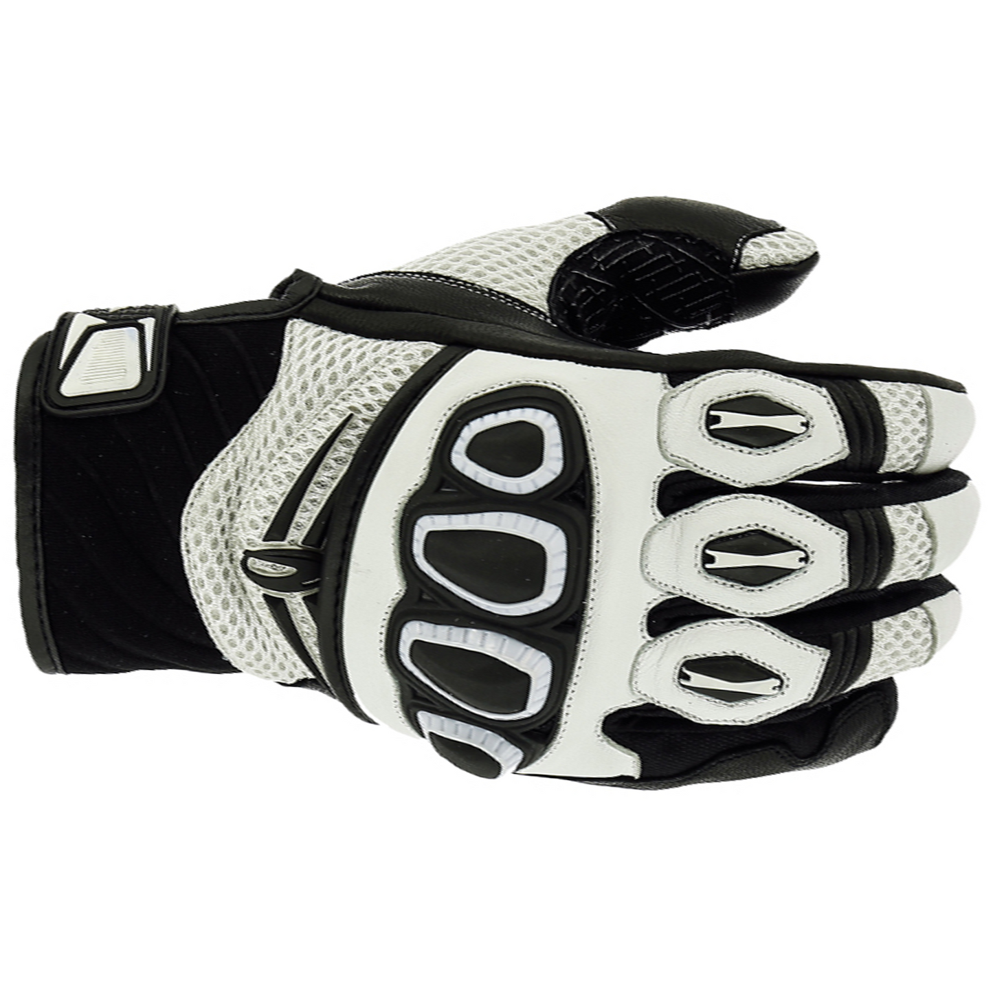 Richa Richa Turbo Gloves - White - Front View