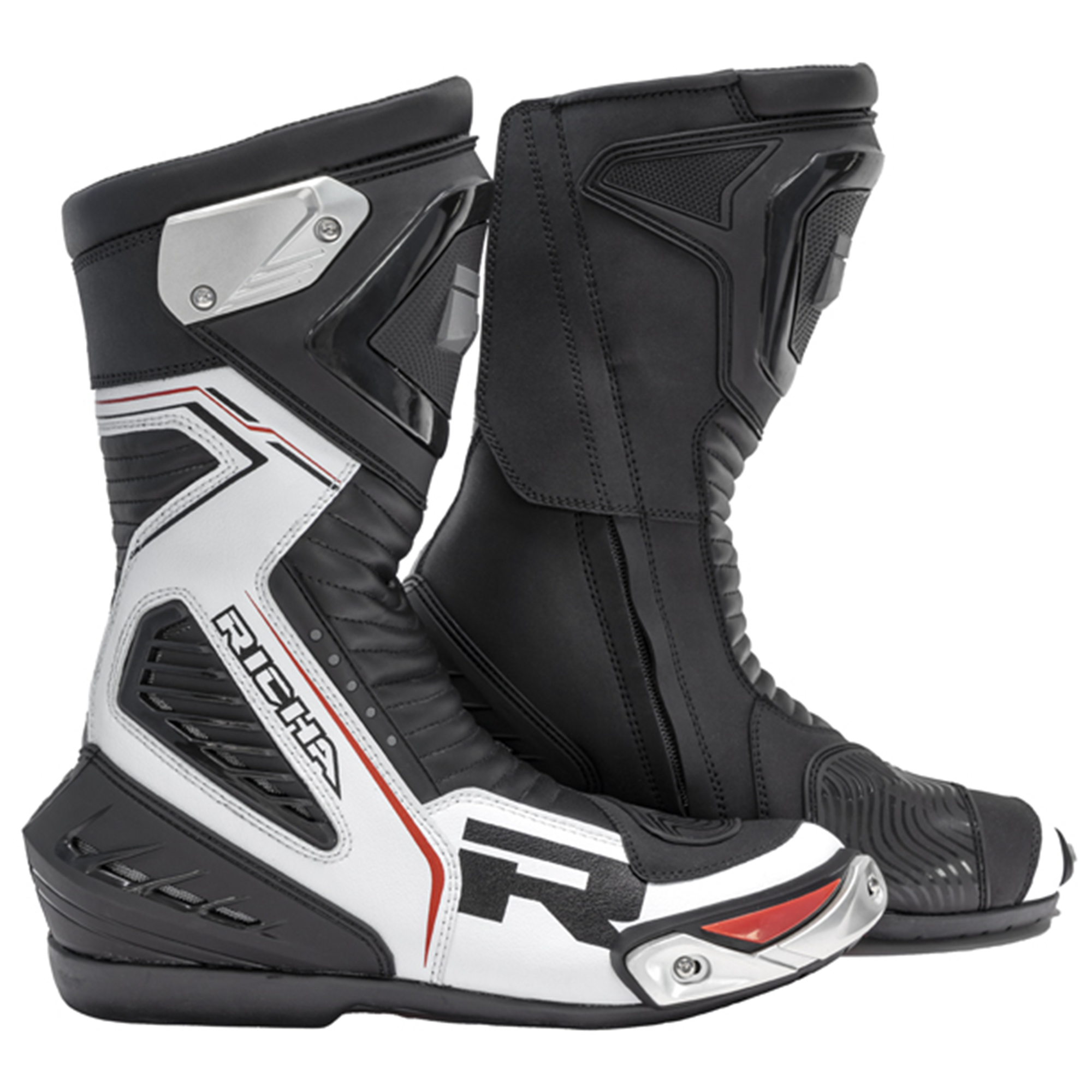 Richa Velocity Boots Black/White Gear Change Online