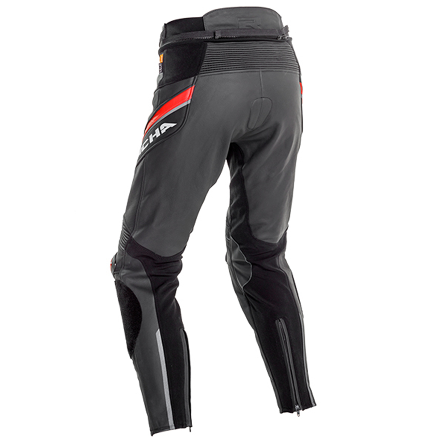 Richa Richa Viper Street Pants - Black/Red - Side View