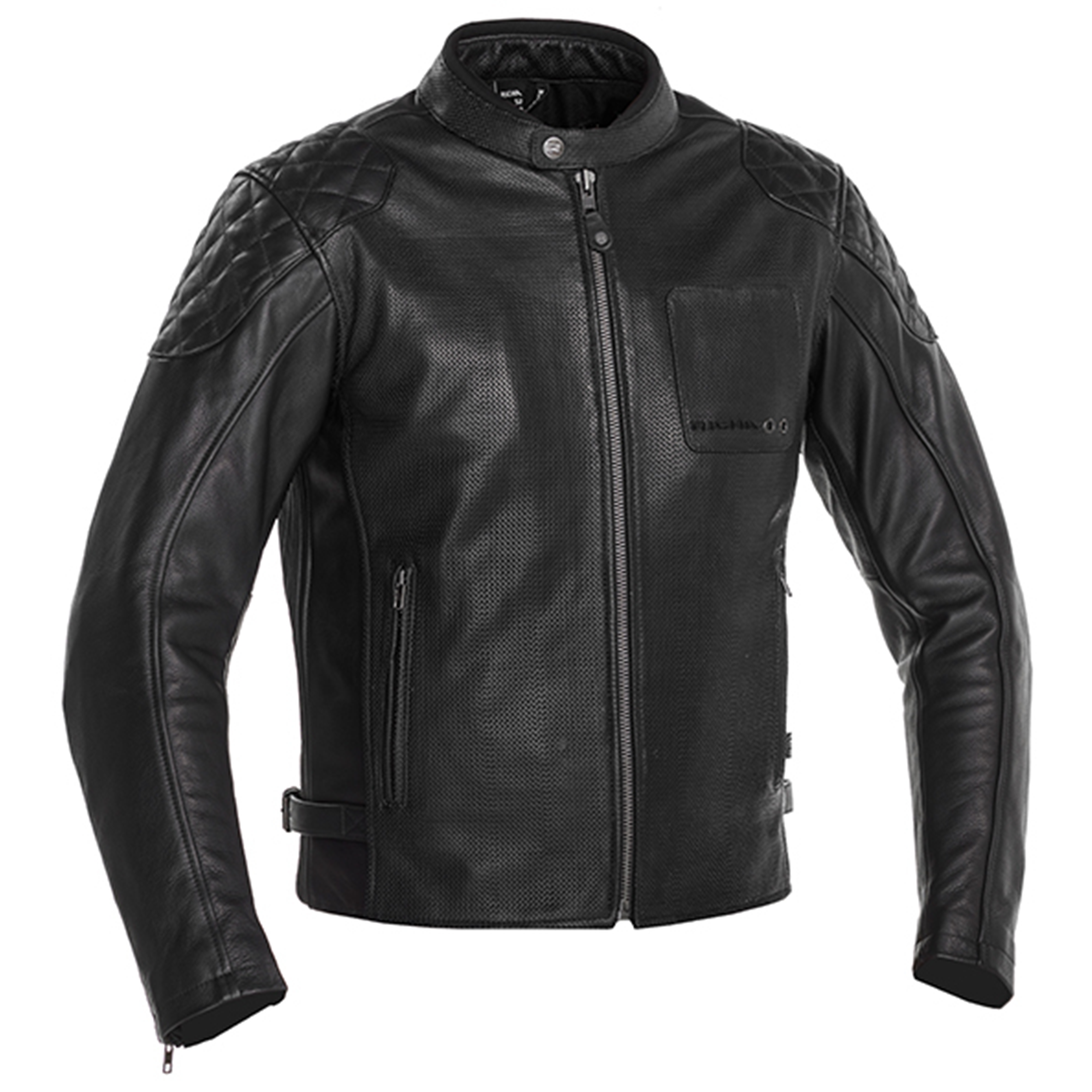 Richa Yorktown Leather Jacket - Black