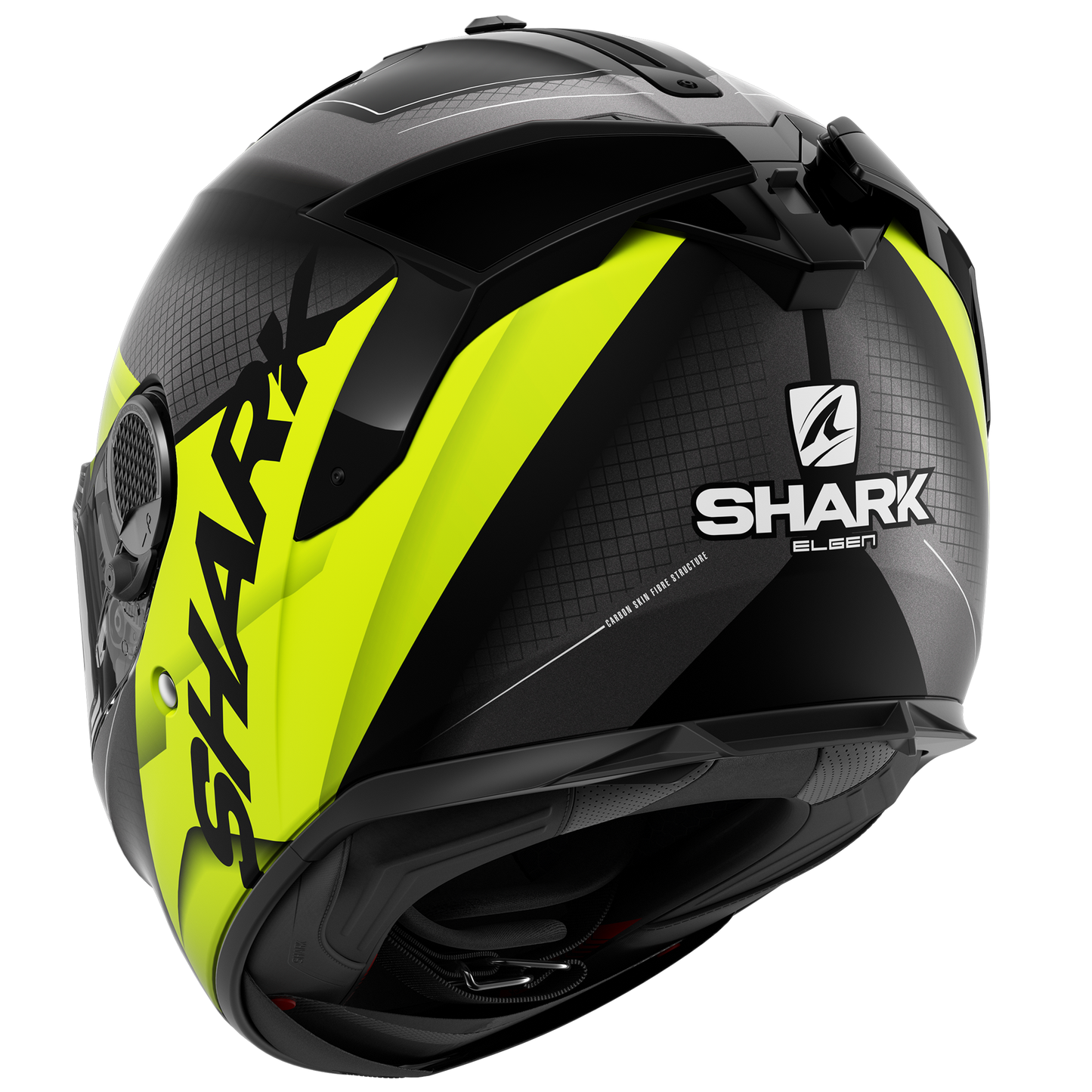 Shark Shark Spartan GT - Elgen MAT KAY - Free Dark Visor - Detail View