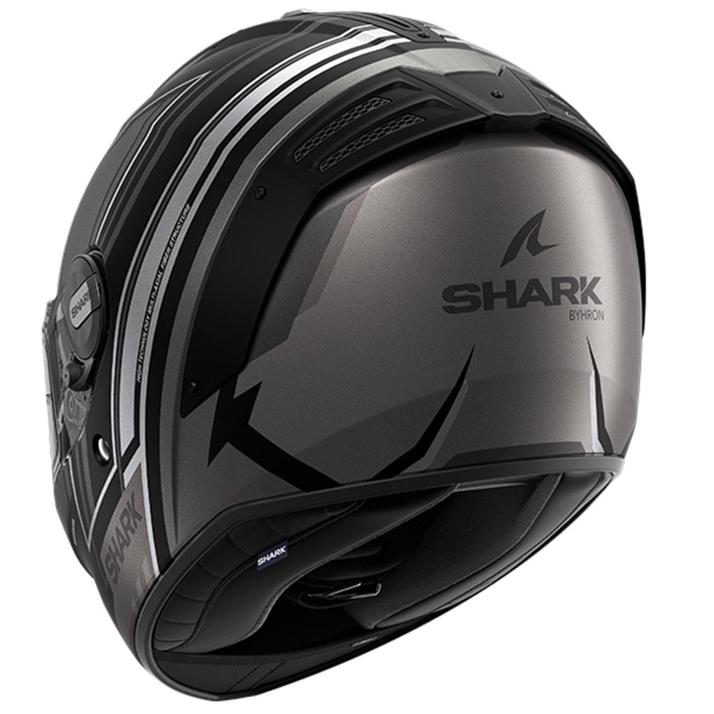 Shark Shark Spartan RS - Byhron Mat KAU - Free Dark Visor - Detail View