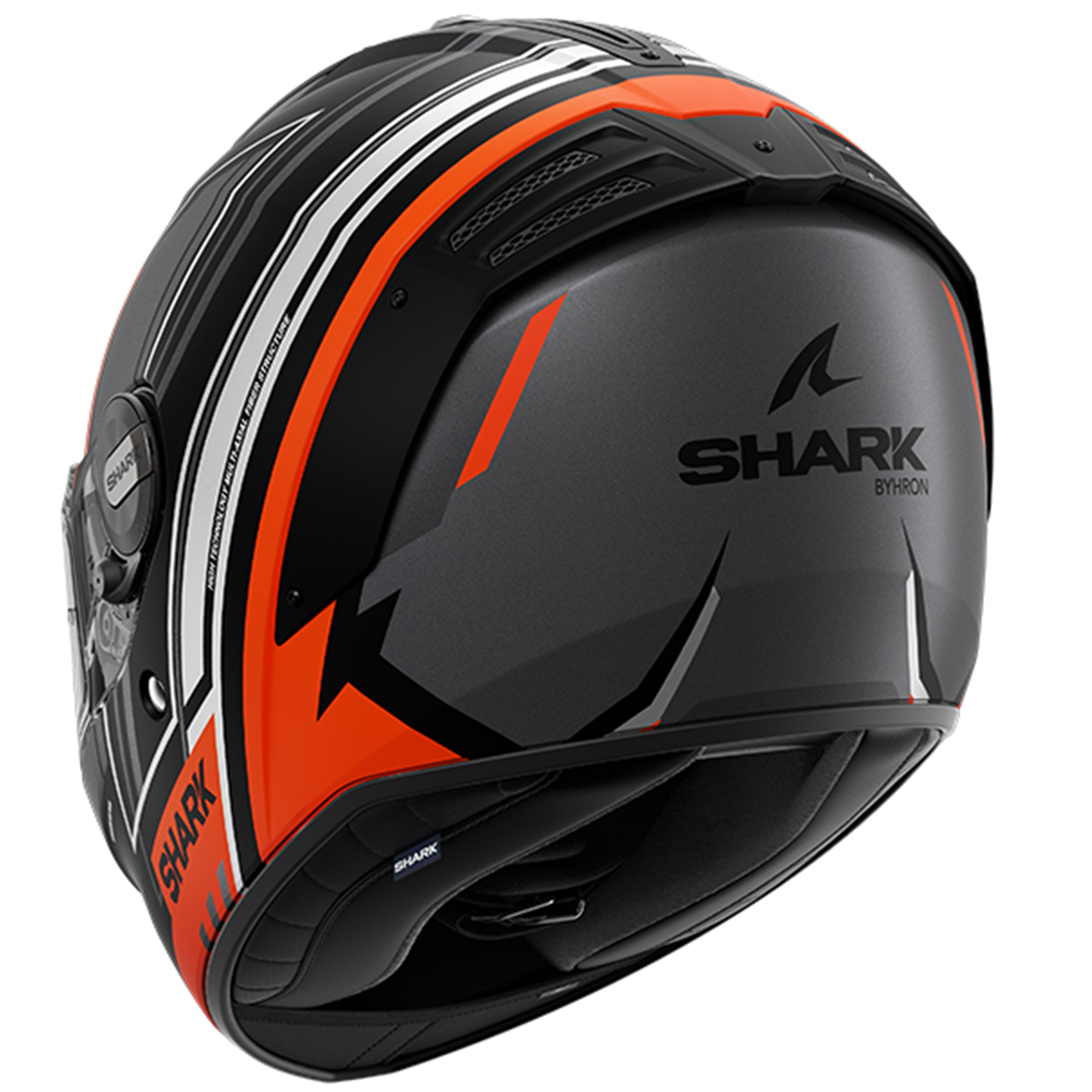 Shark Shark Spartan RS - Byhron Mat KOU - Free Dark Visor - Detail View